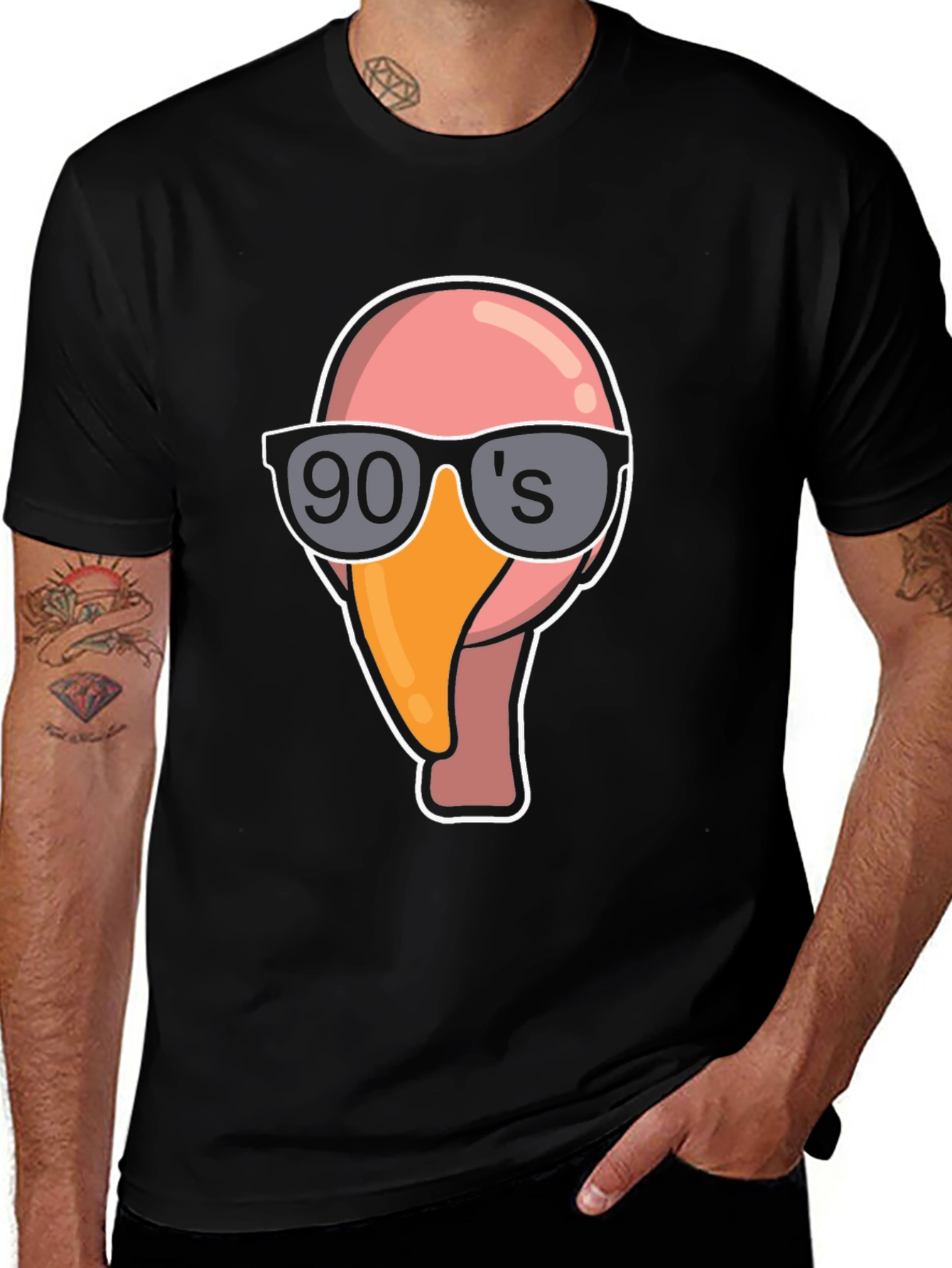 Variant 15 of 90s Flamingo Graphic T-Shirt