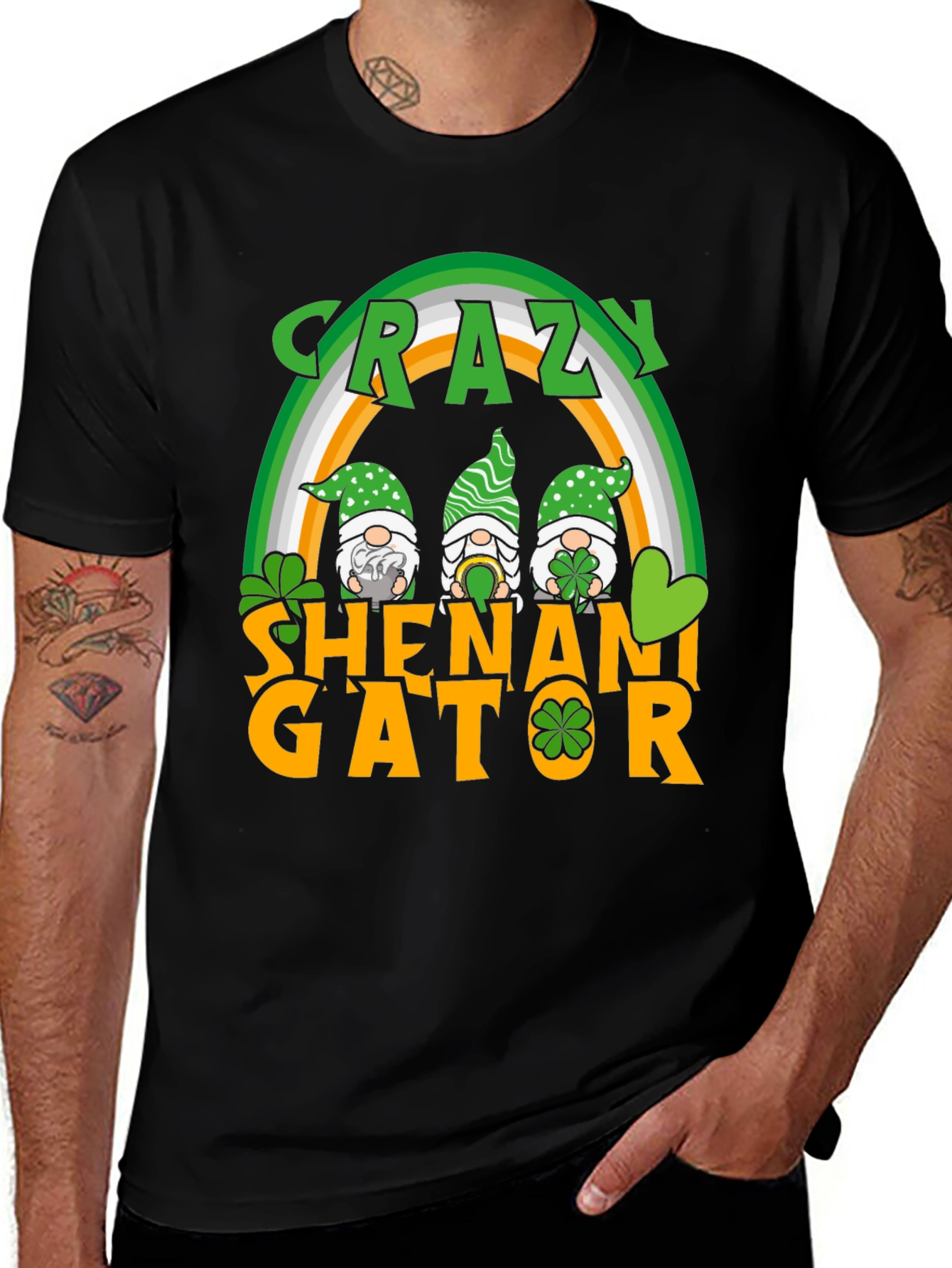 Crazy Shenanigator St Patrick's Day T-Shirt