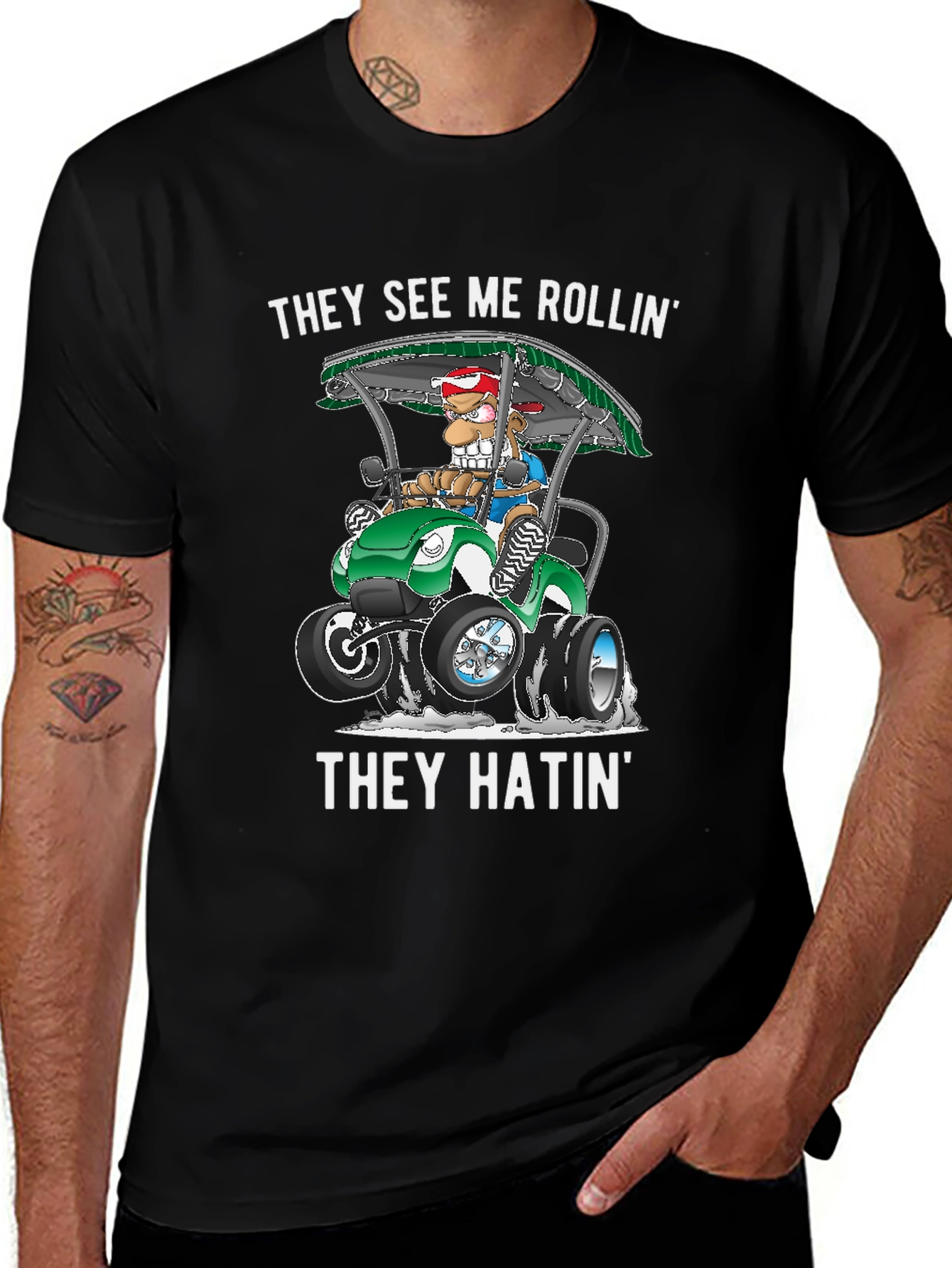 Variant 3 of They See Me Rollin' T-Shirt