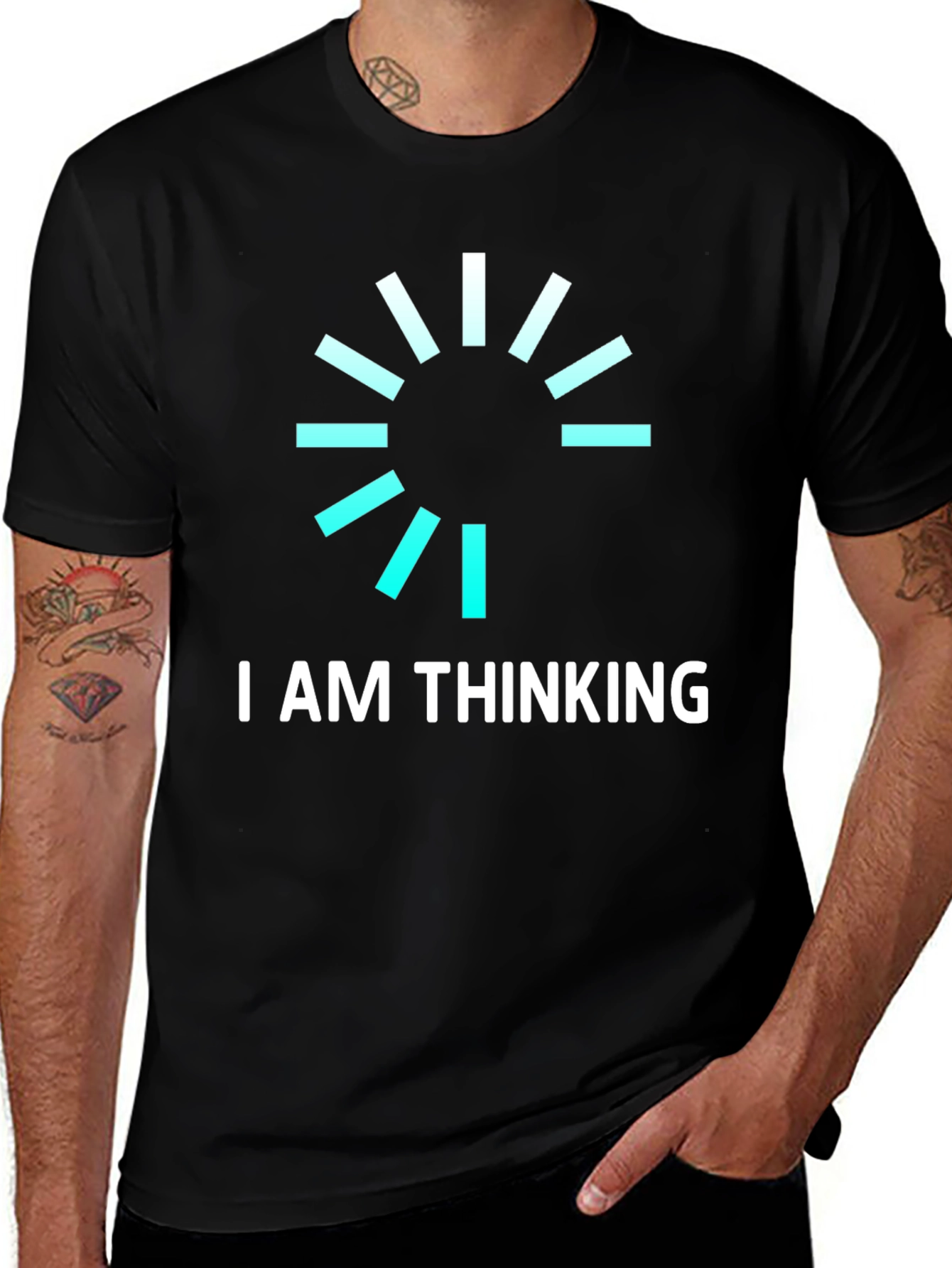 Variant 19 of I AM THINKING Funny Graphic Tee