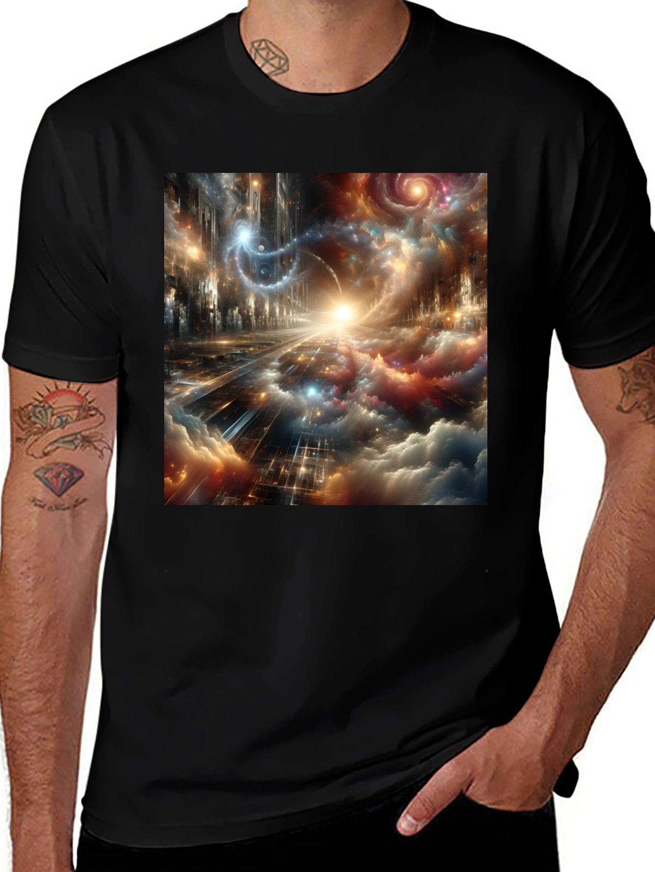 Variant 14 of Nebula Dreamscape Graphic Tee