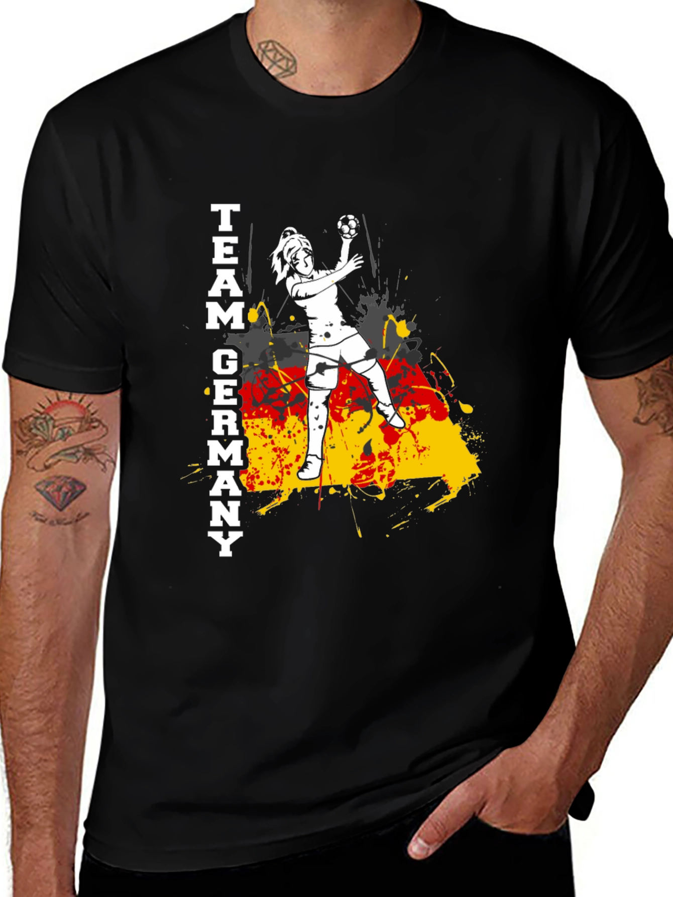 Team Germany Handball Graphic T-Shirt