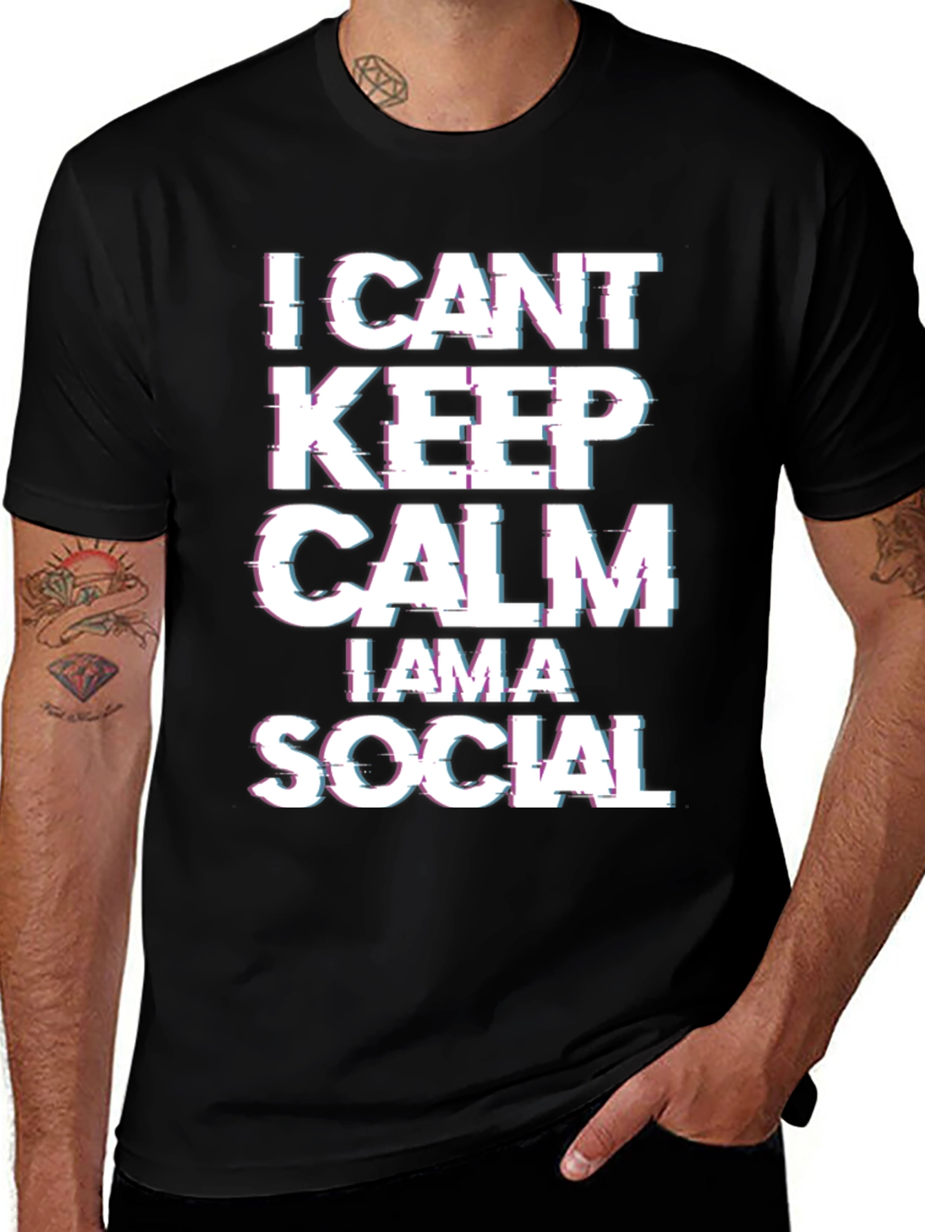 I Can't Keep Calm I Am A Social T-Shirt