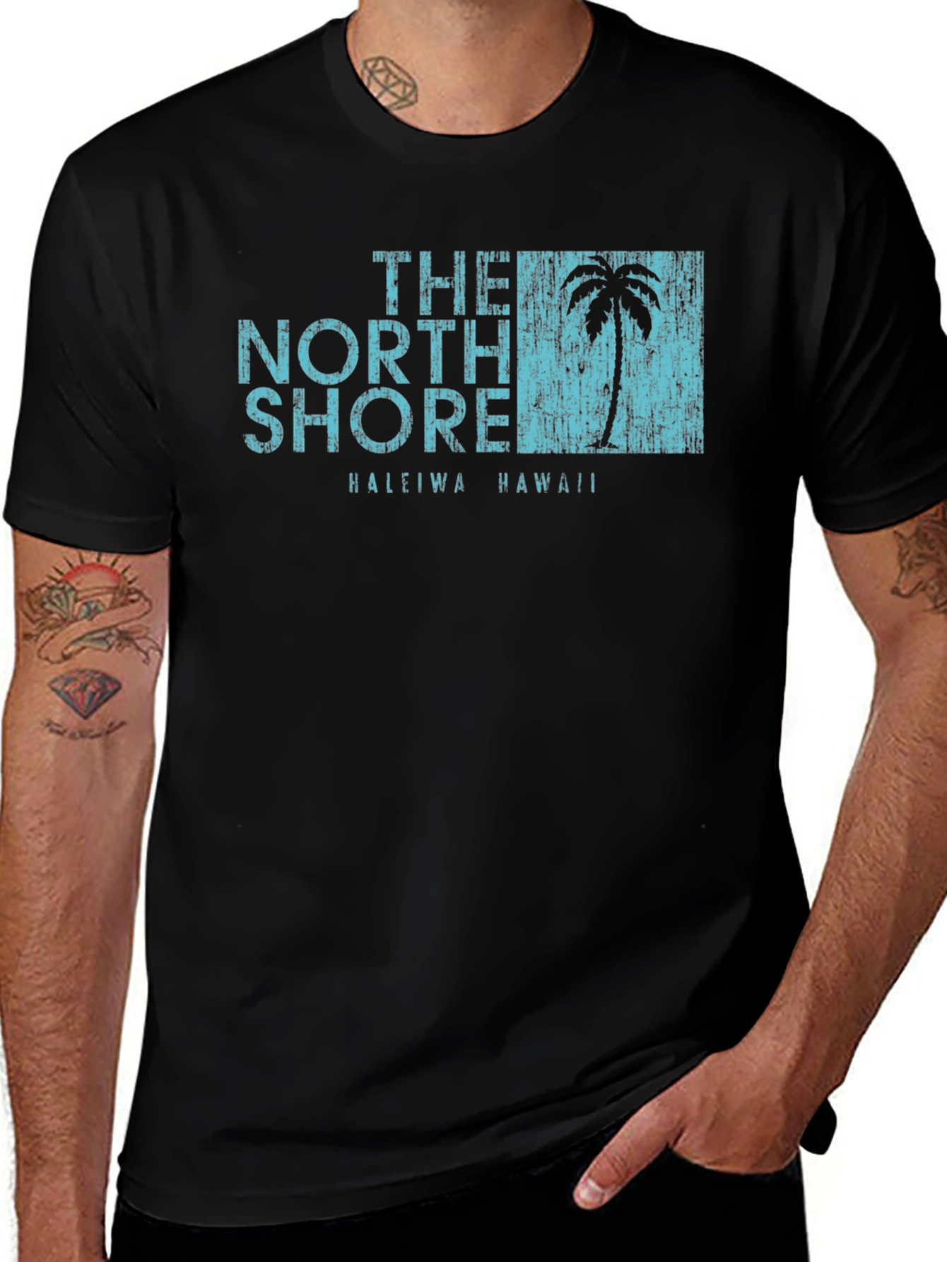 Variant 5 of The North Shore Haleiwa Hawaii Tee