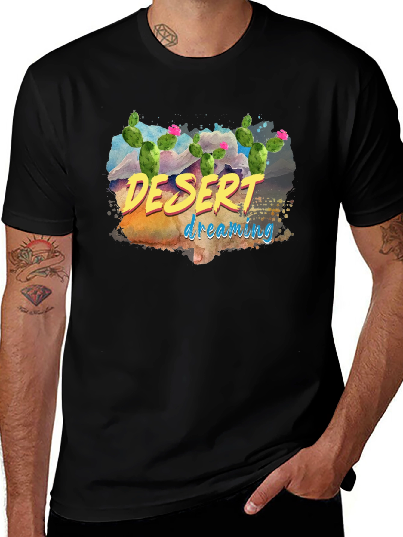 Variant 27 of Desert Dreaming Cactus T-Shirt
