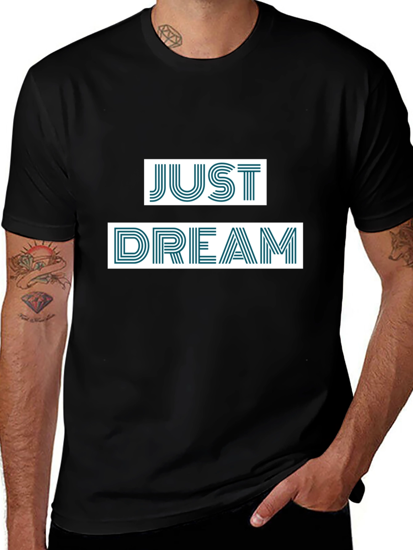 Variant 15 of Just Dream Graphic Tee - Unisex Comfort