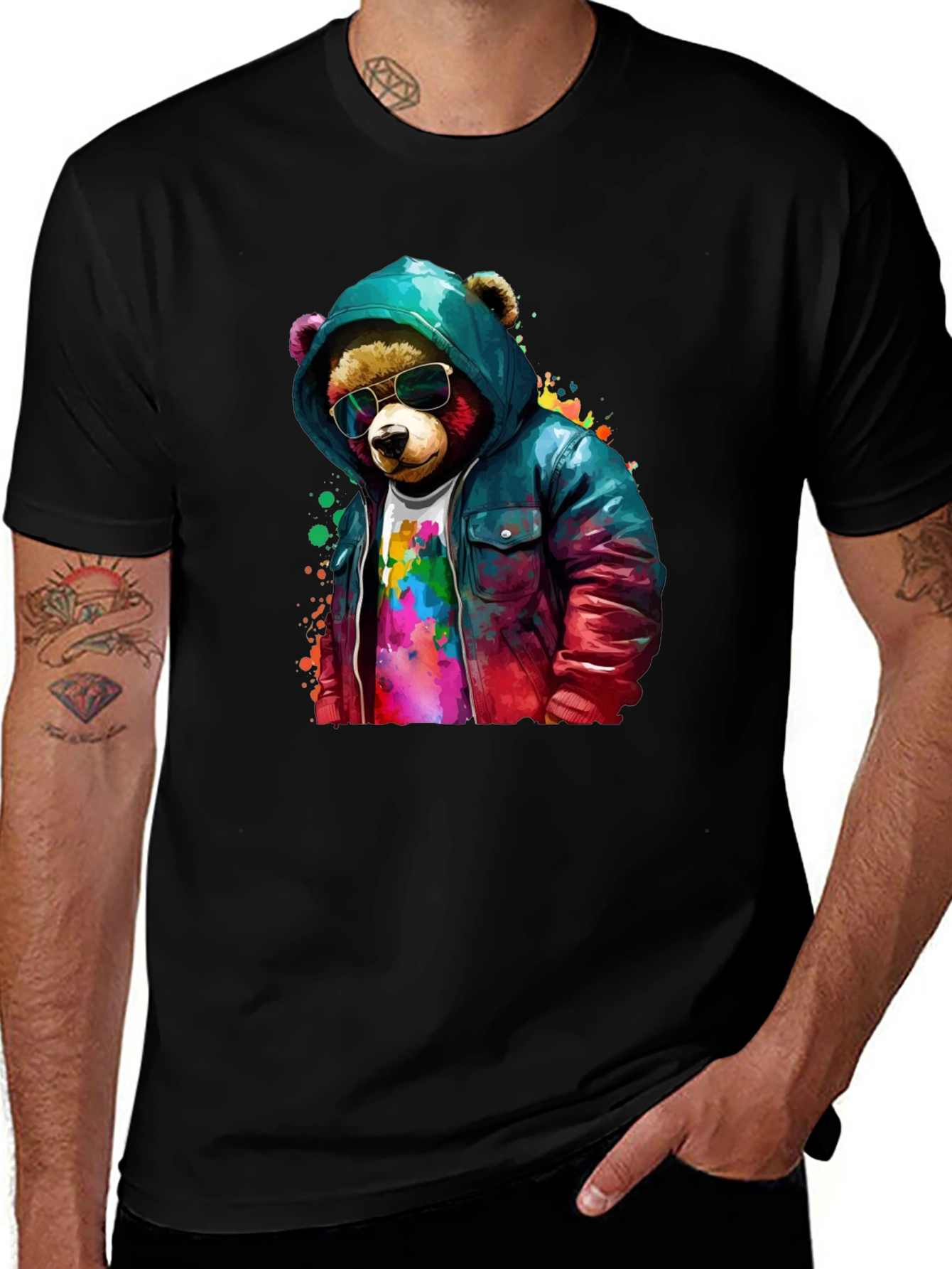 Variant 4 of Cool Bear Graphic T-Shirt