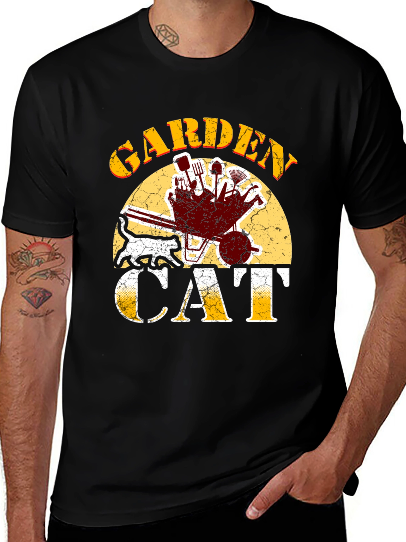 Variant 19 of Garden Cat T-Shirt