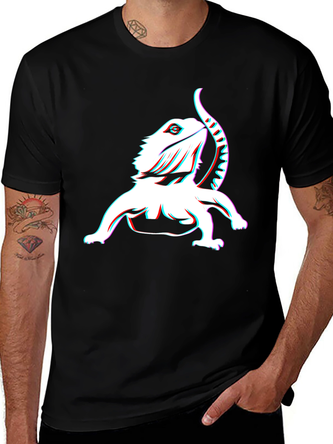 Bearded Dragon 3D T-Shirt