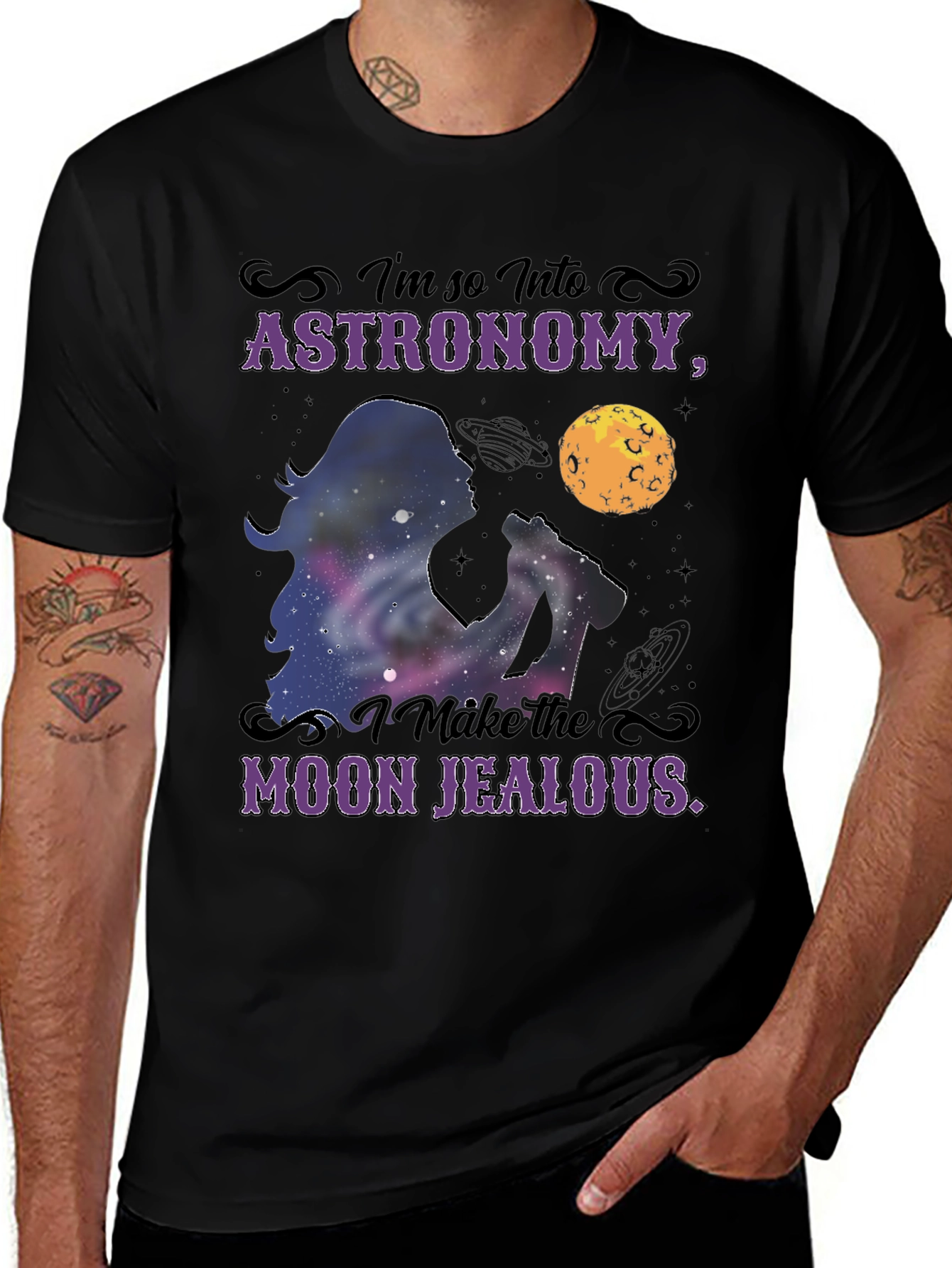 Variant 20 of Astronomy Lover Graphic T-Shirt