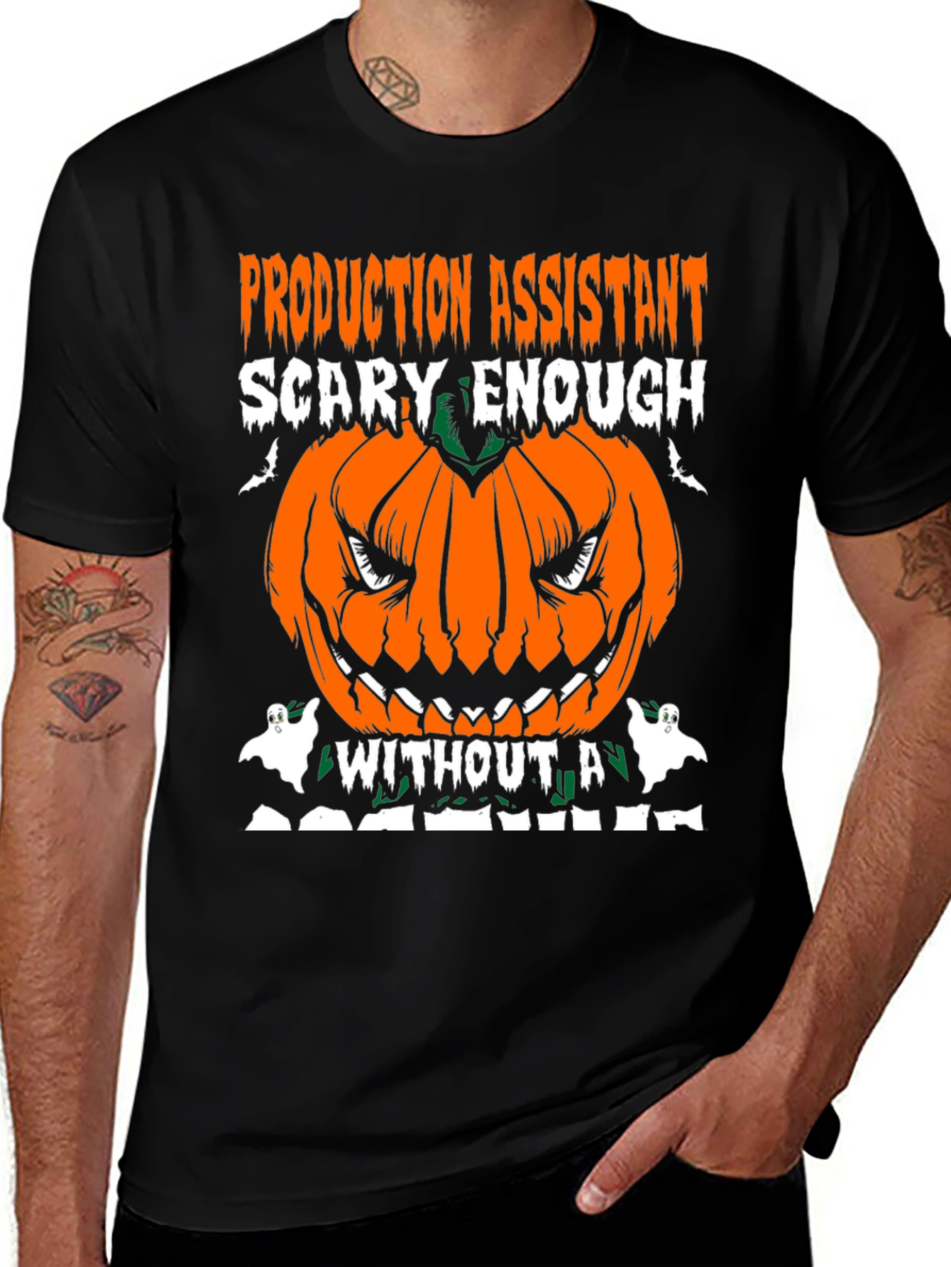 Production Assistant Halloween T-Shirt