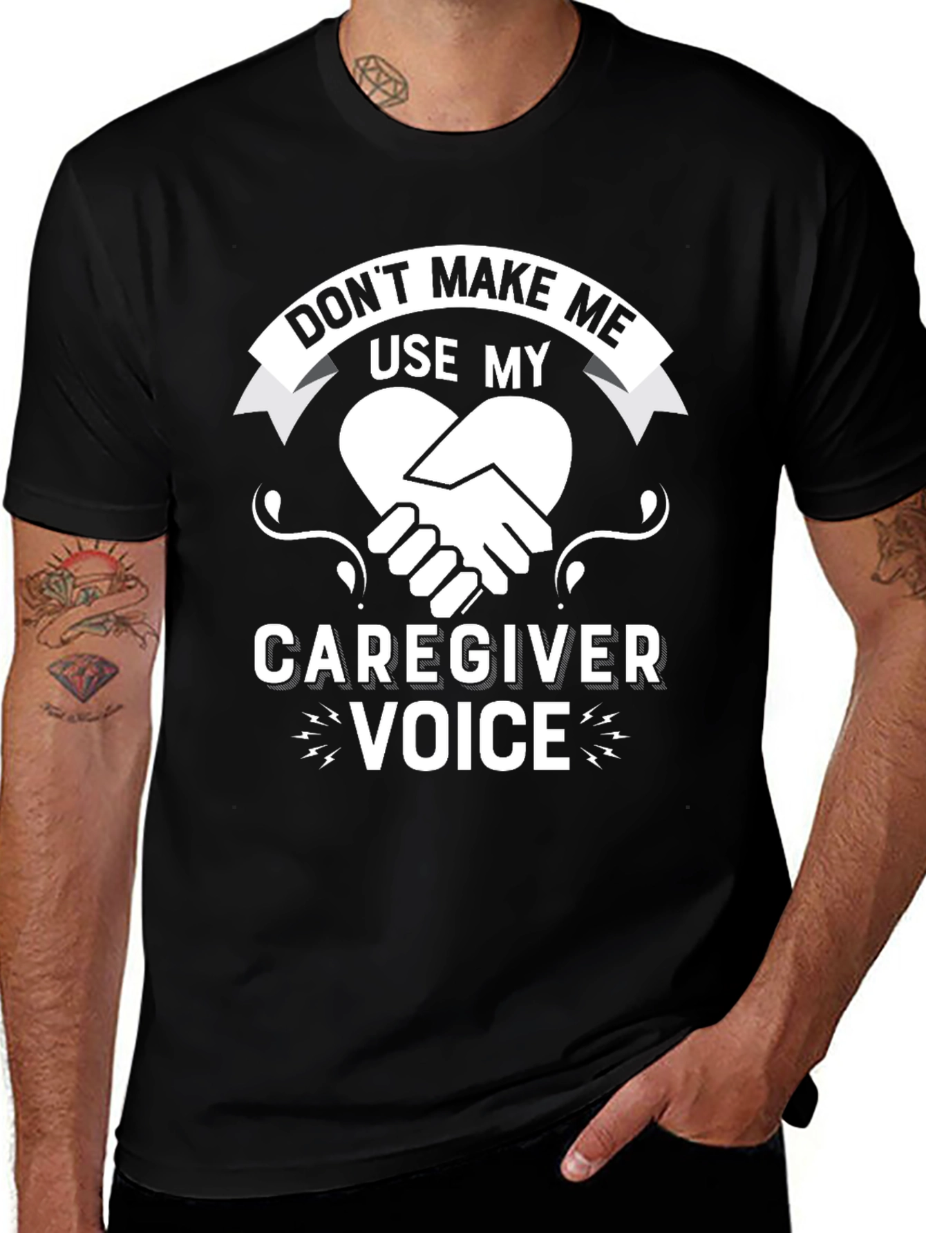 Variant 26 of Caregiver Voice T-Shirt - Funny Caregiver Gift