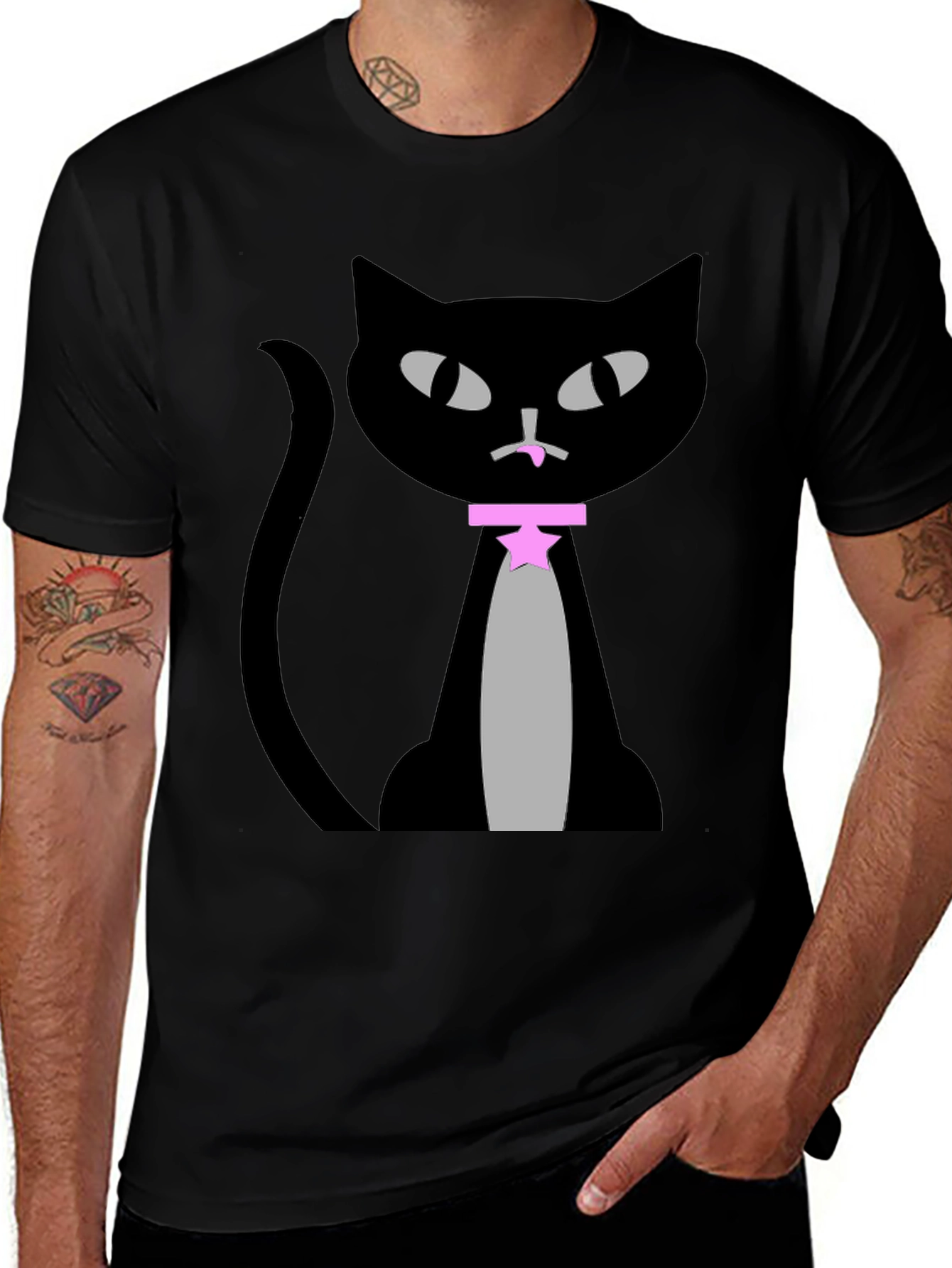 Variant 20 of Cool Cat Graphic Tee