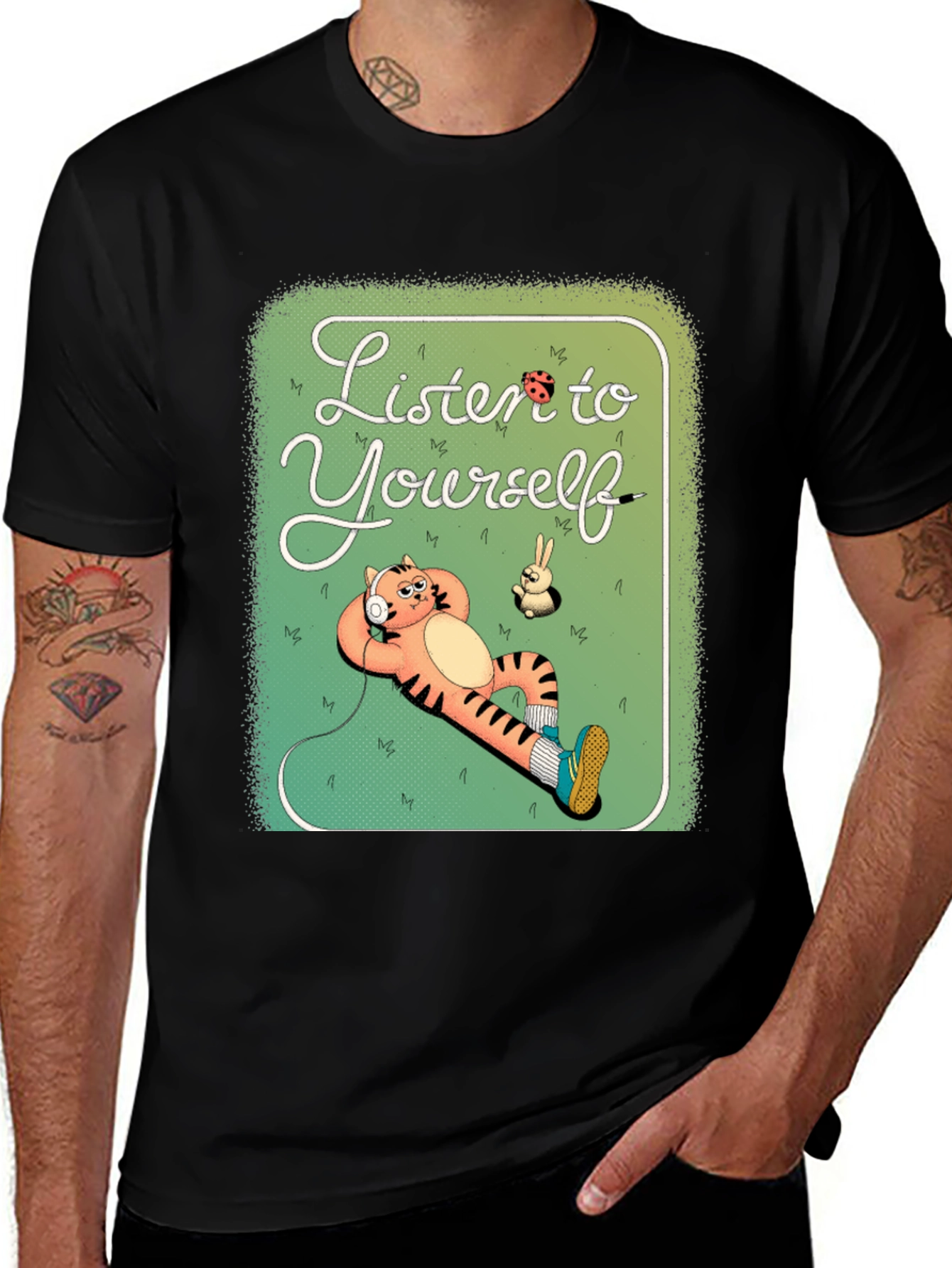 Variant 14 of Listen to Yourself Graphic T-Shirt