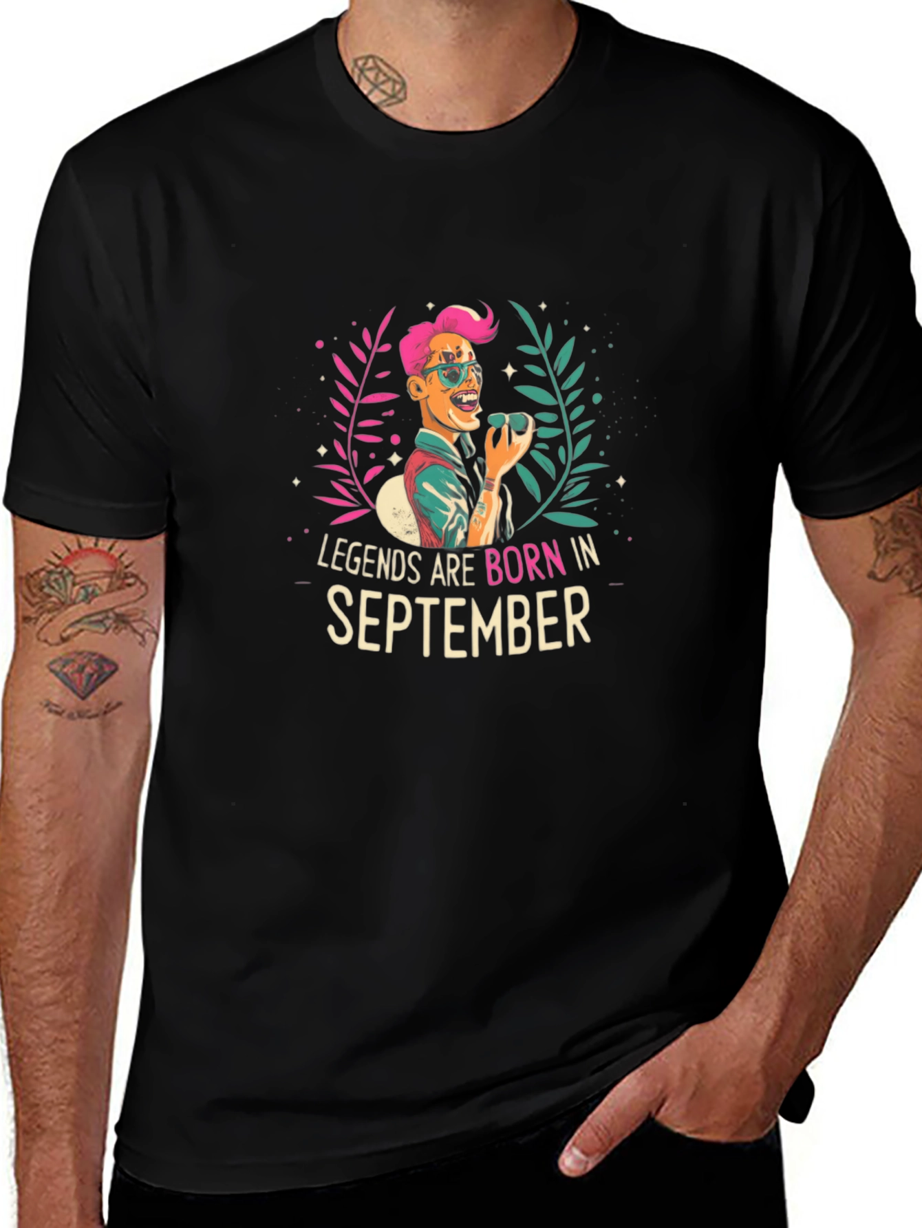Variant 4 of Legends are Born in September T-Shirt