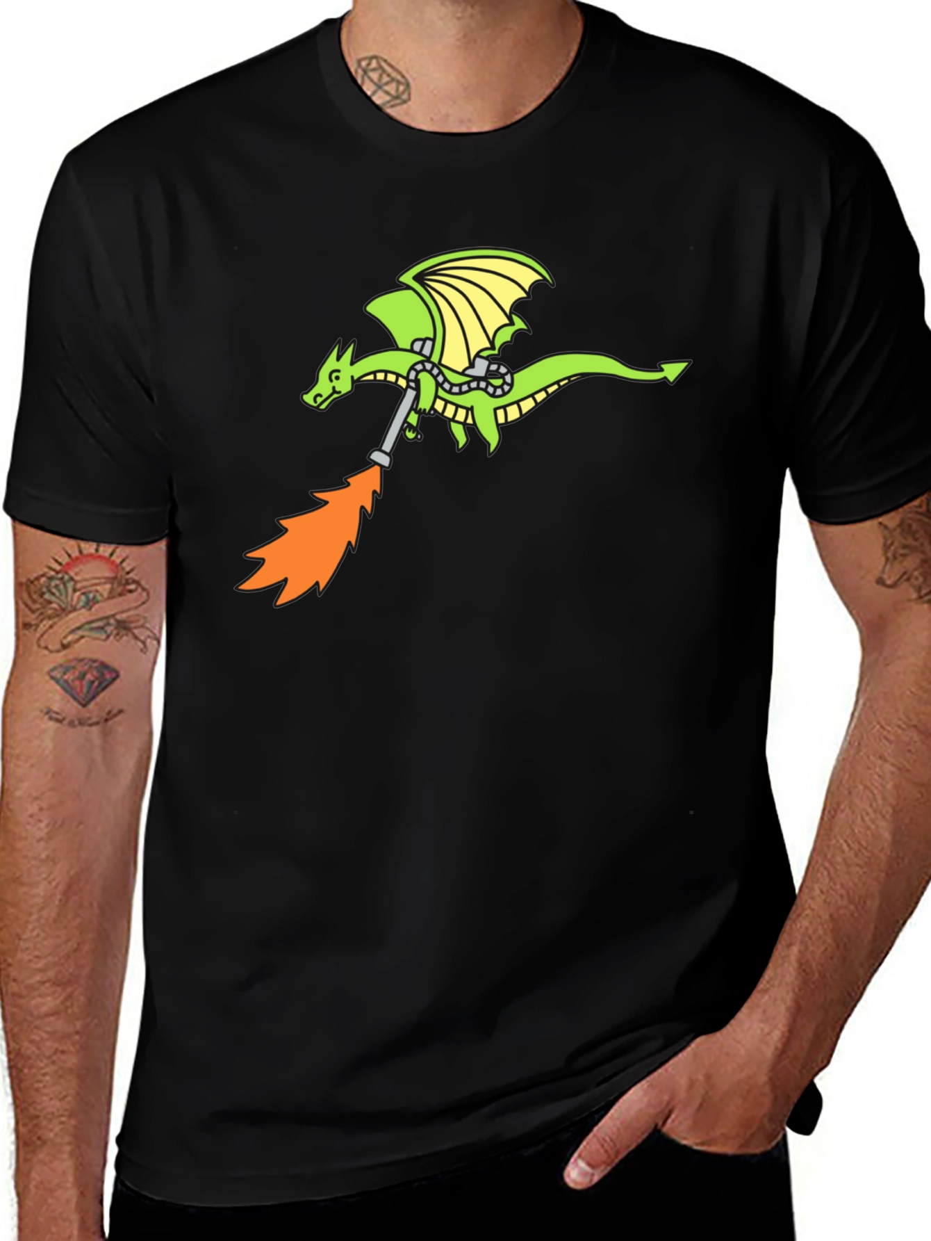 Variant 15 of Dragon Fire T-Shirt
