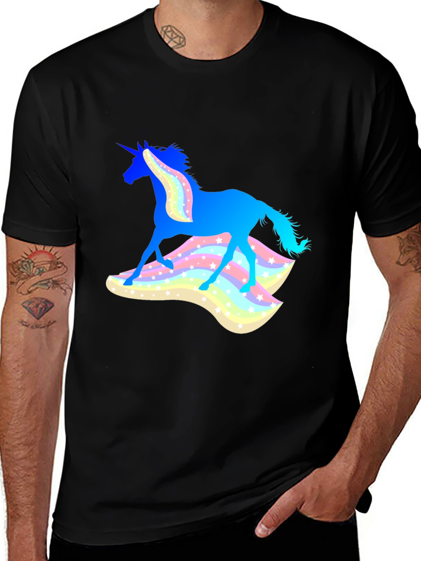 Variant 30 of Unicorn Graphic Tee - Magical Comfort