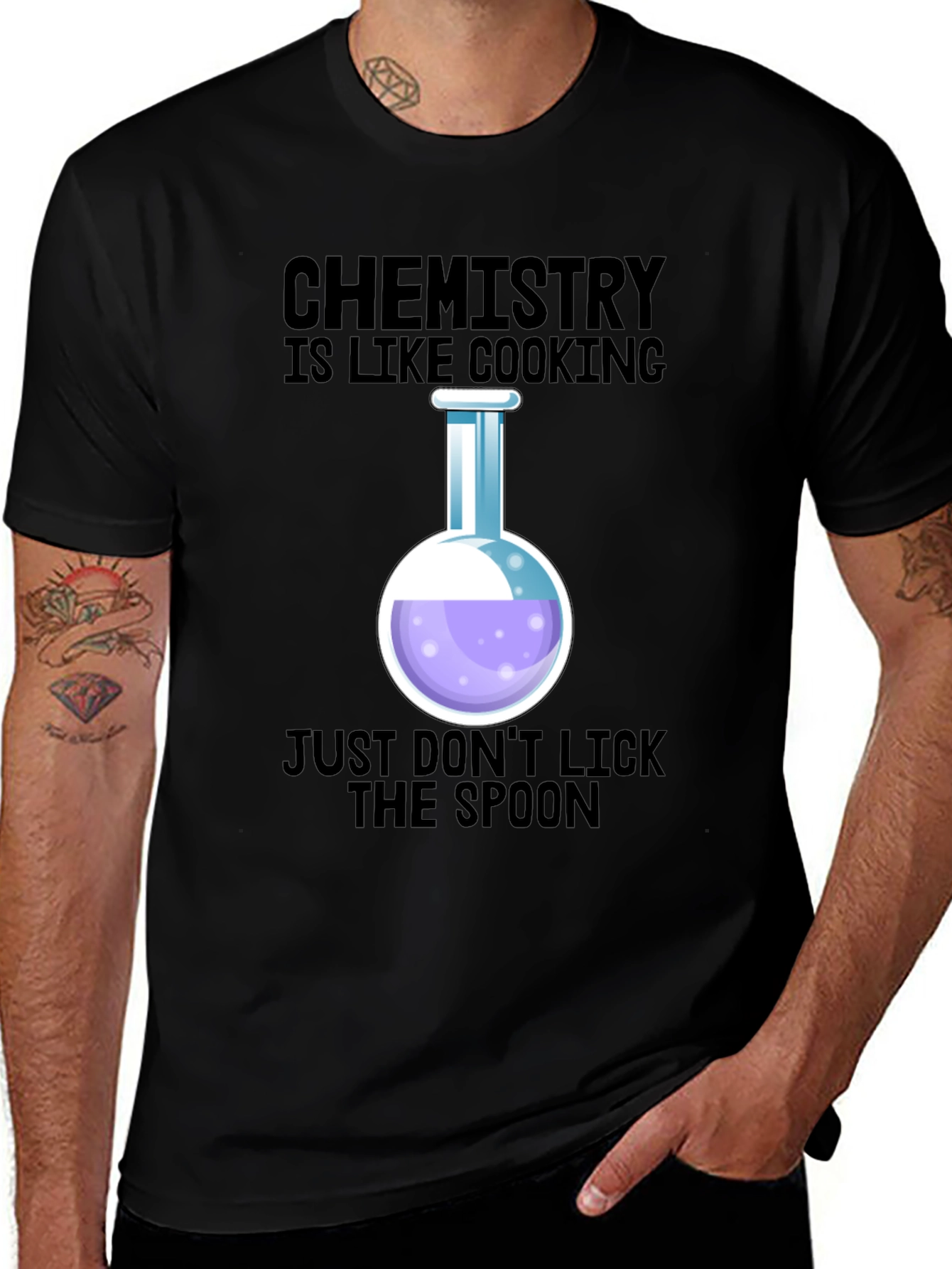 Chemistry is Like Cooking - Funny Science T-Shirt