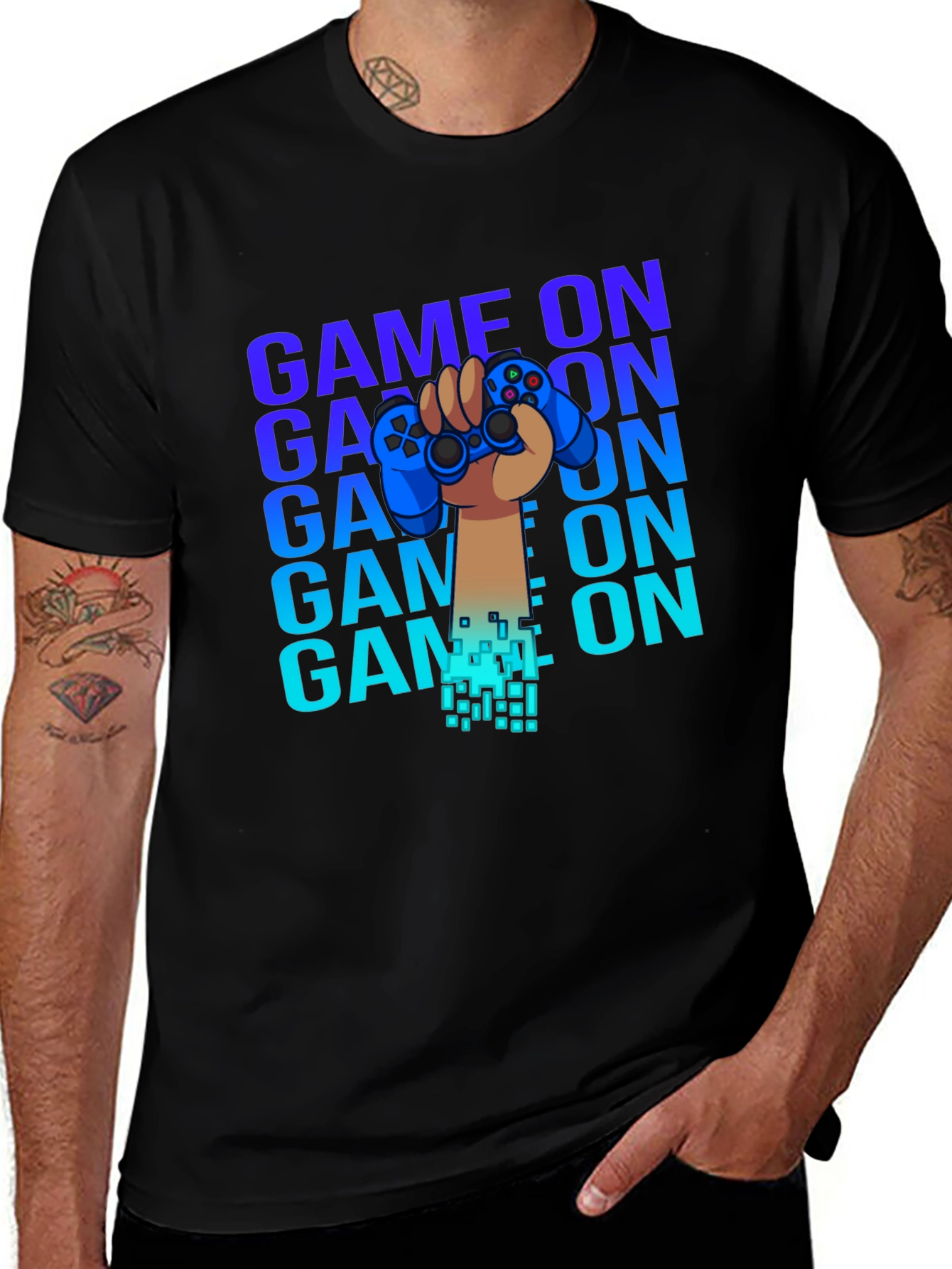 Variant 10 of Game On Graphic T-Shirt
