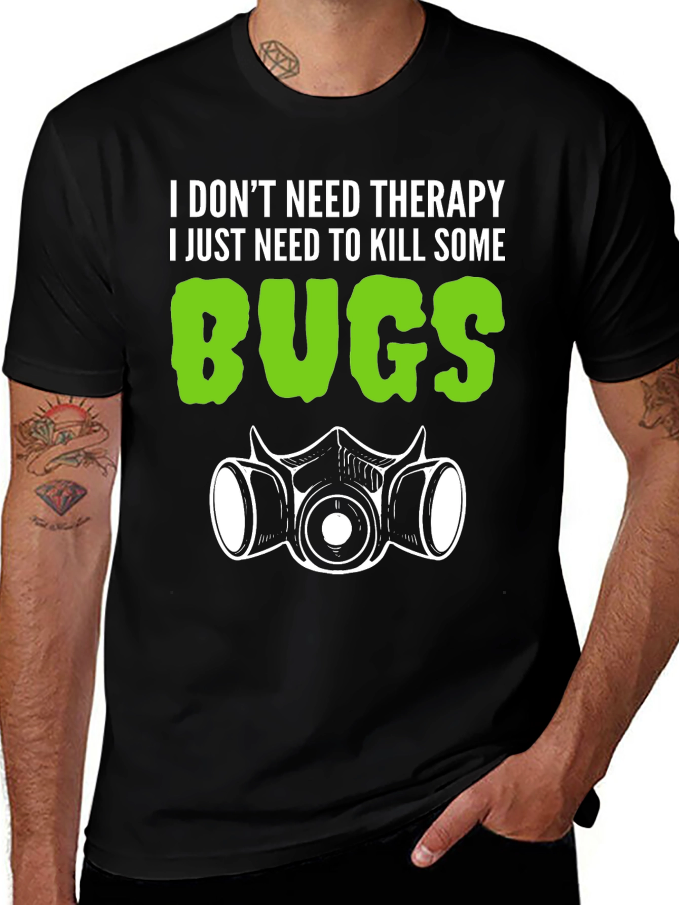 Variant 20 of Funny Bug Killing T-Shirt