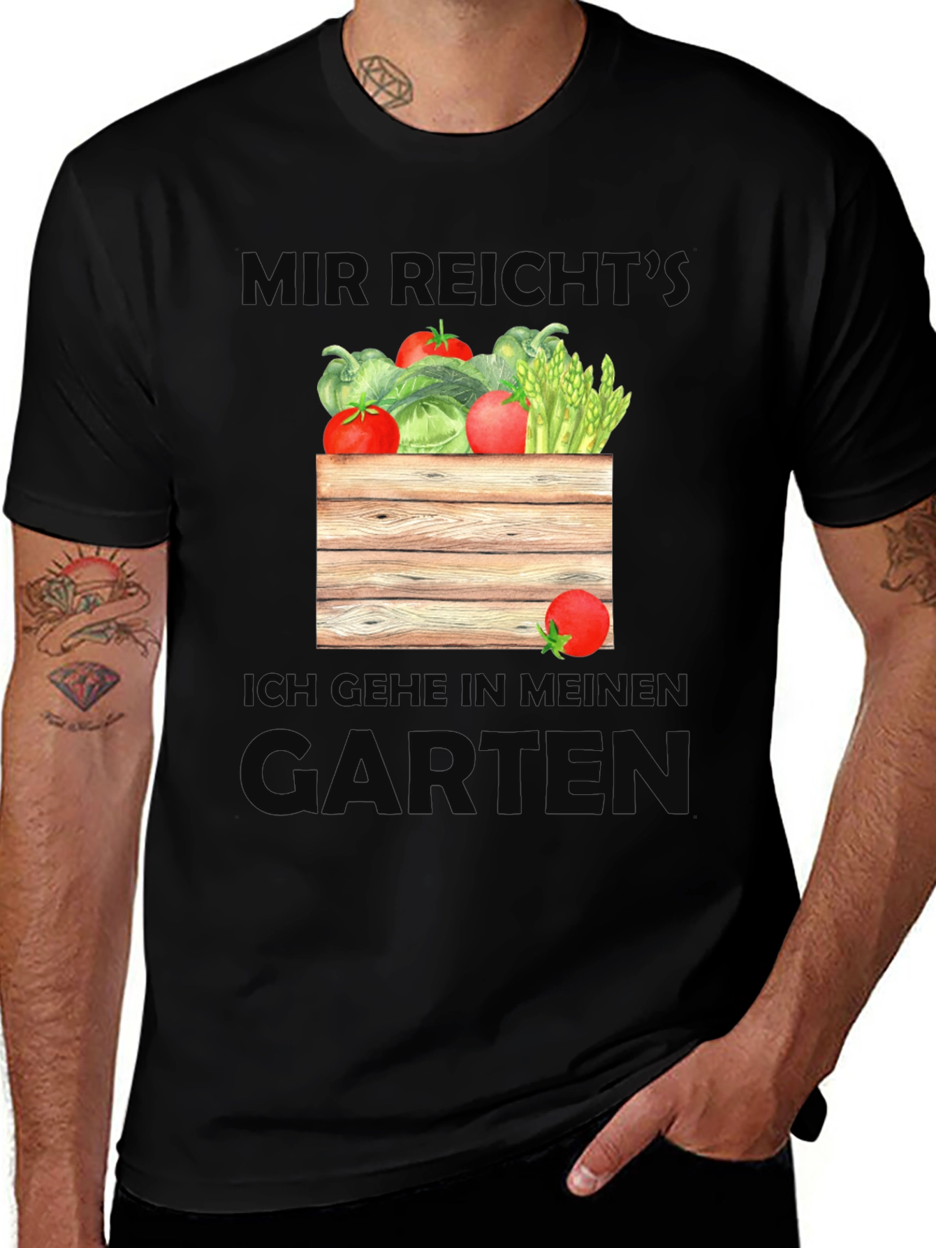 Variant 30 of Gardener's Retreat T-Shirt - Garden Humor Tee