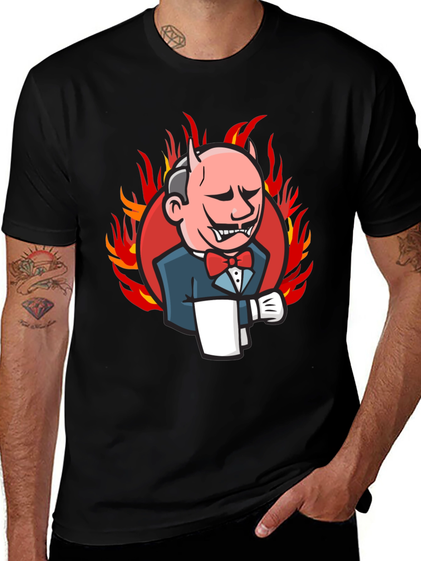 Variant 21 of Fiery Devilish T-Shirt