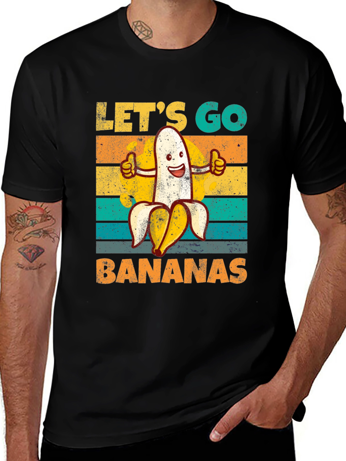 Variant 27 of Let's Go Bananas Graphic T-Shirt