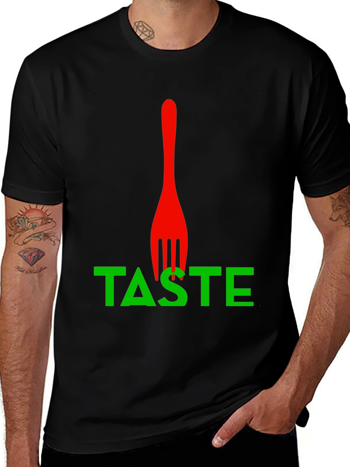 Taste Graphic Tee - Foodie T-Shirt