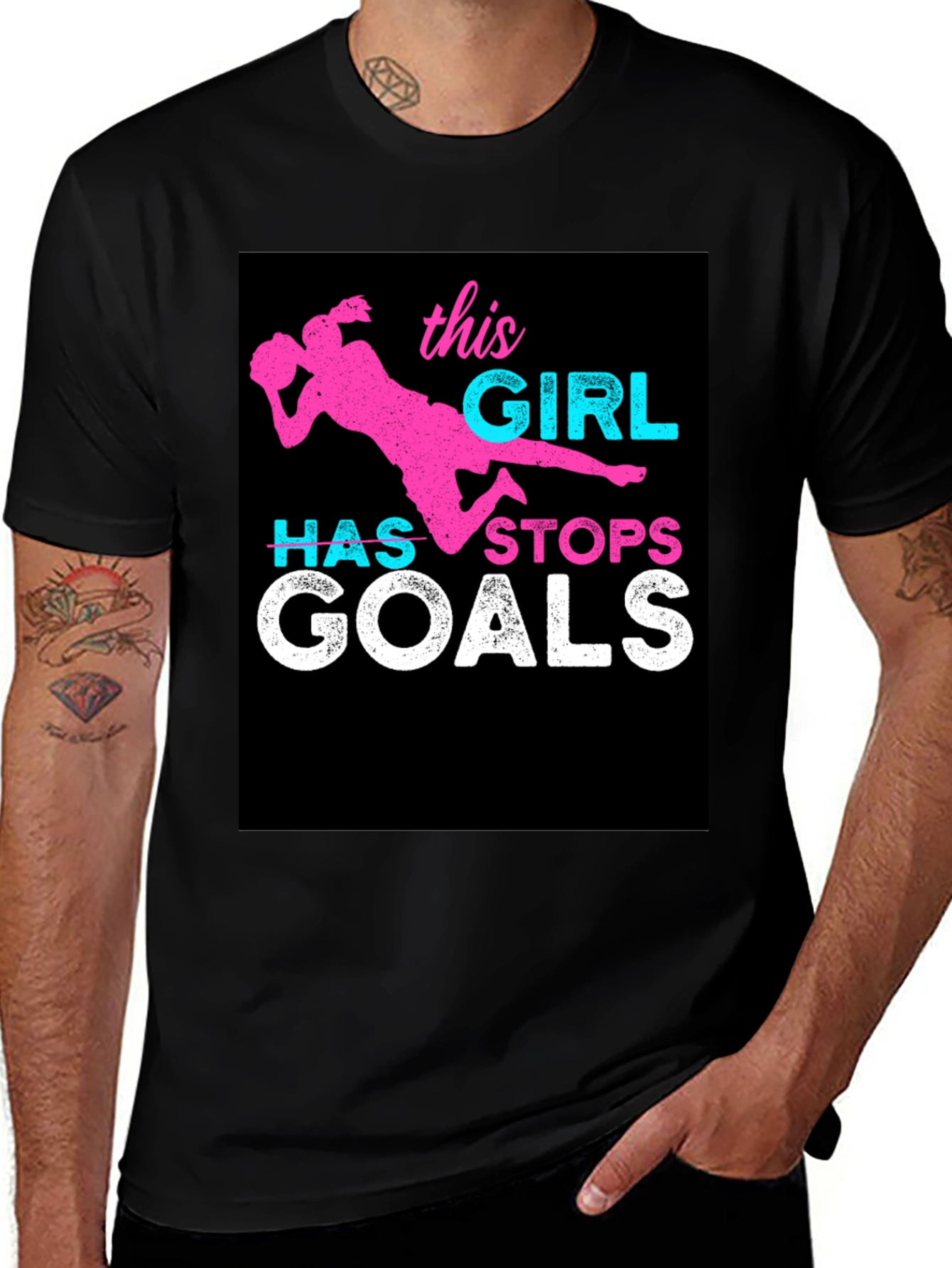 Variant 8 of Girls Handball Goals T-Shirt
