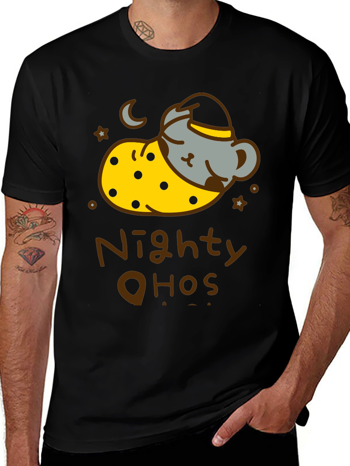 Variant 4 of Nighty Ohos Graphic T-Shirt