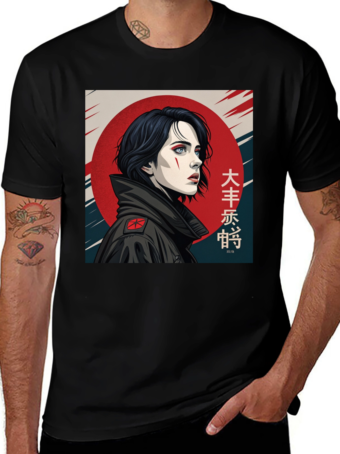 Anime Girl T-Shirt: Urban Japanese Style