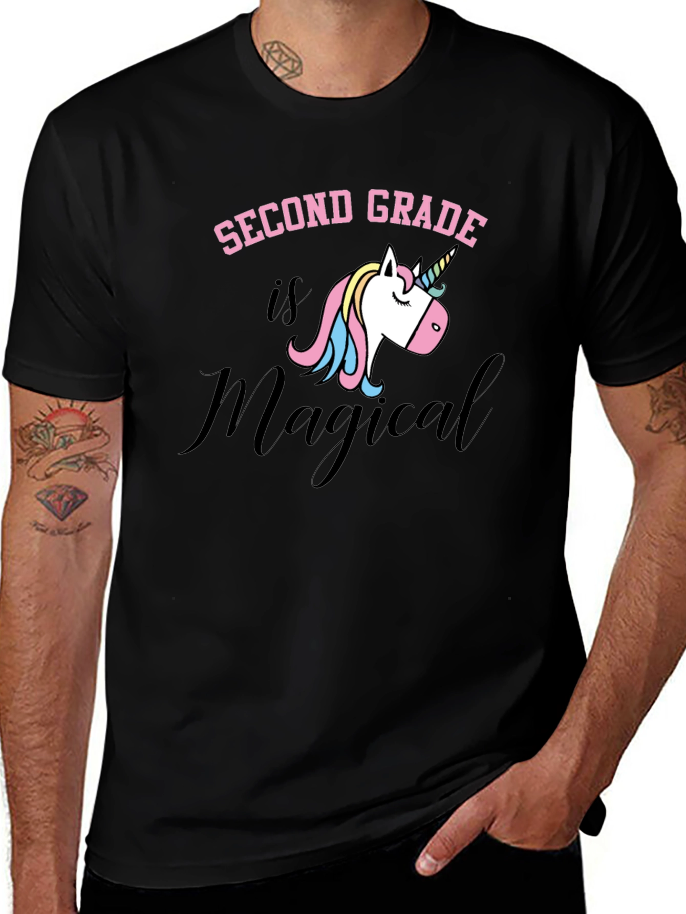 Variant 30 of Second Grade Magical Unicorn T-Shirt