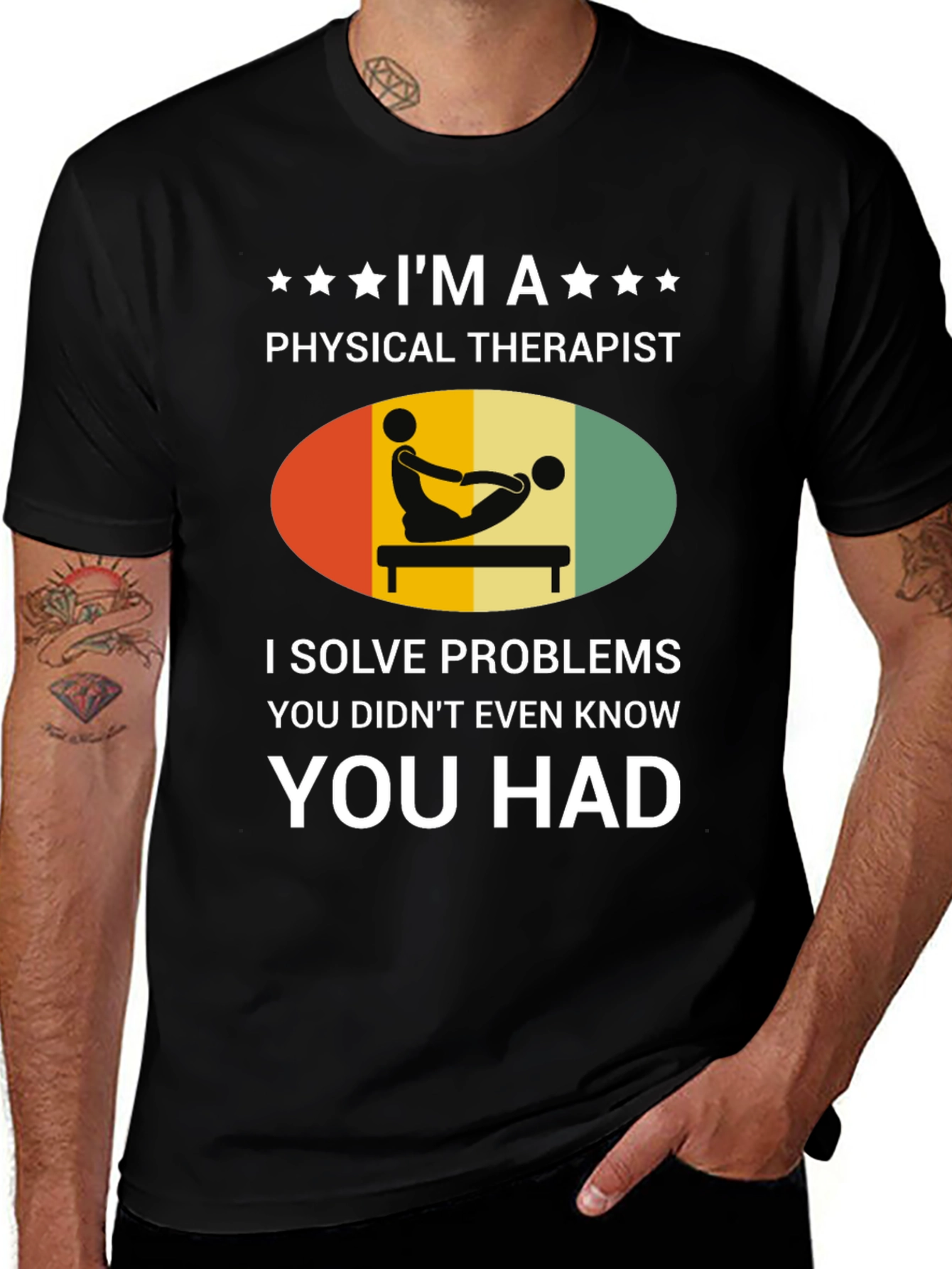 Variant 20 of Physical Therapist T-Shirt - I Solve Problems Tee
