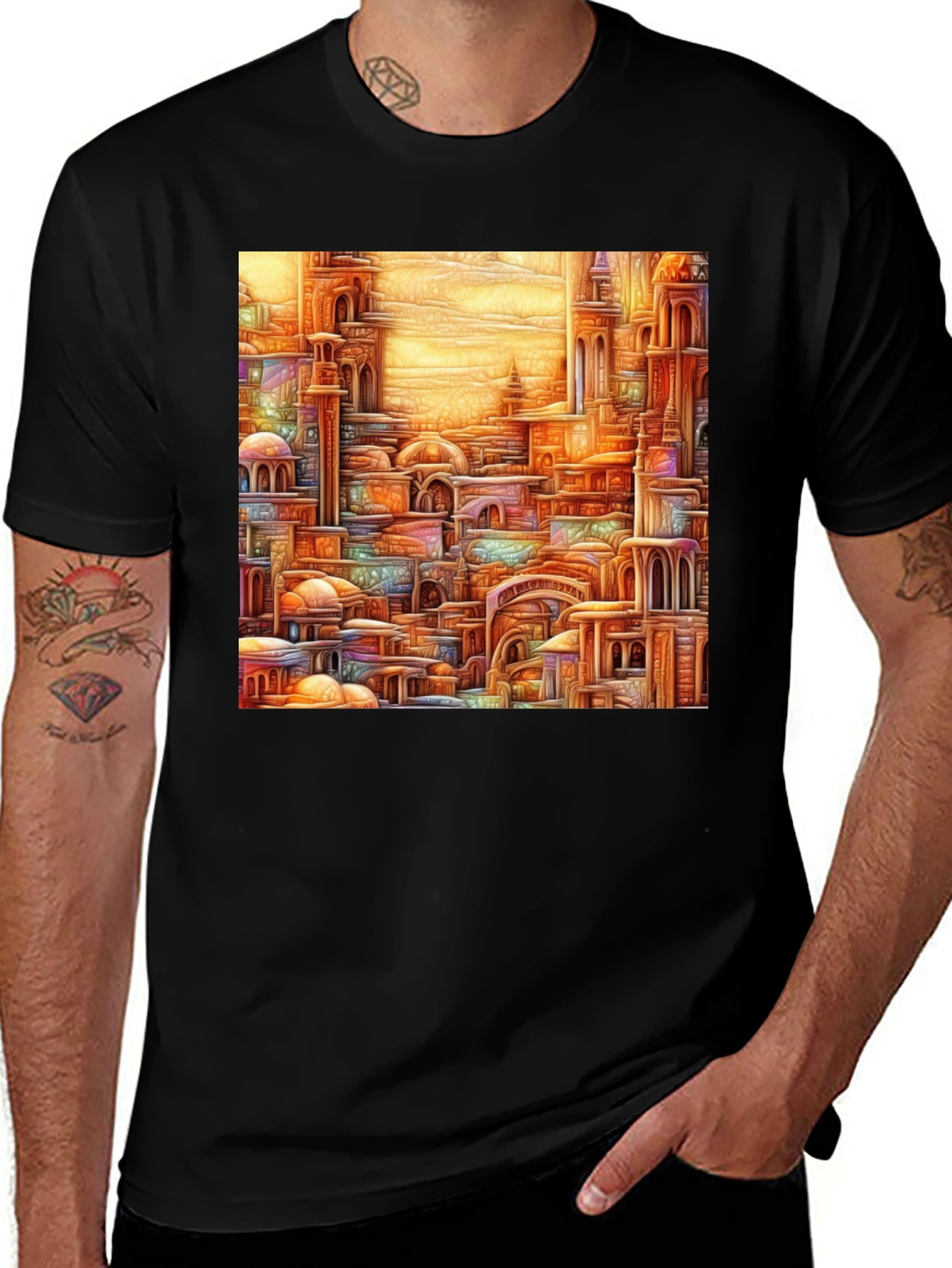 Variant 2 of Architectural Art Tee