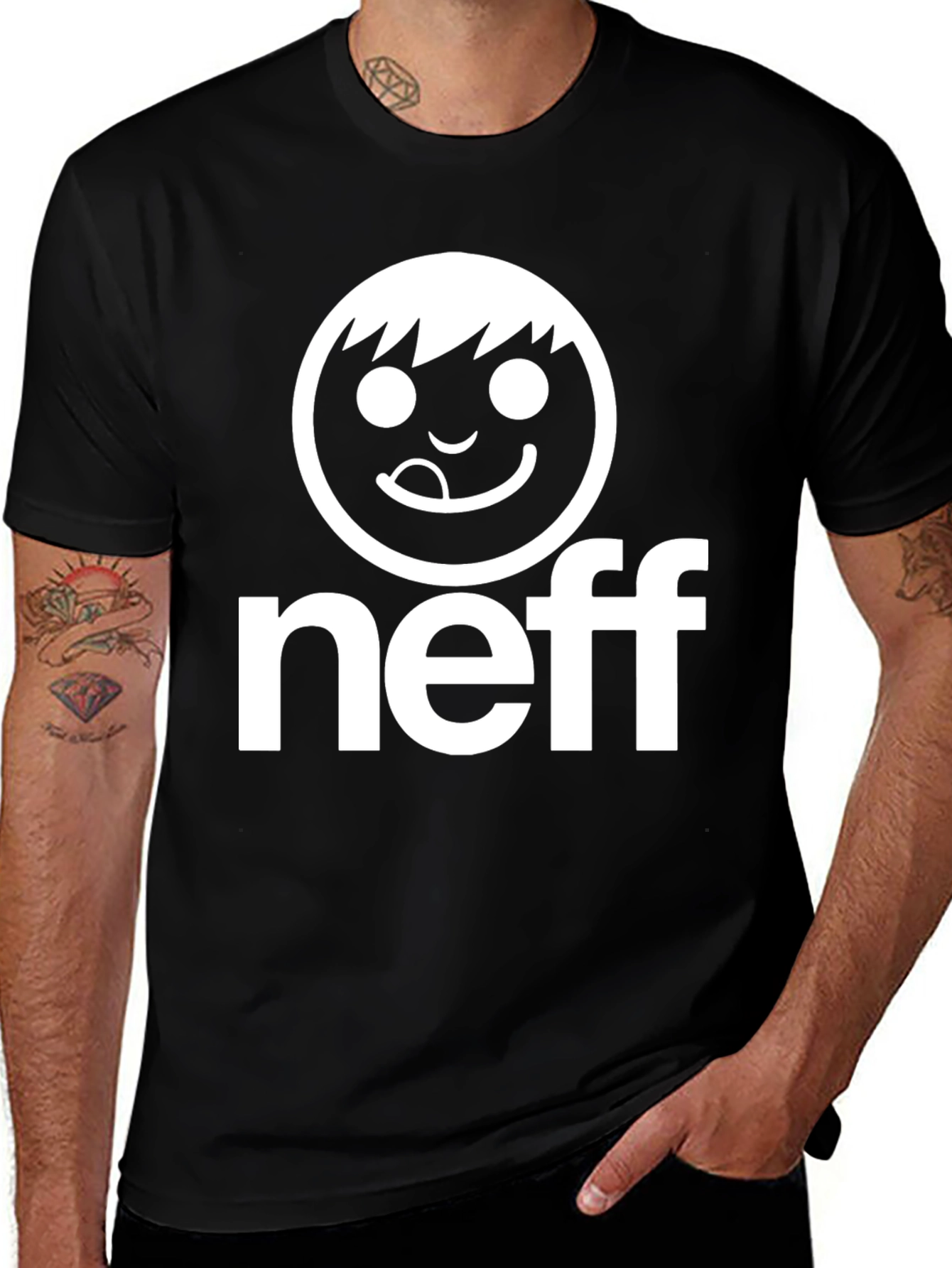 Variant 30 of Neff Logo Graphic Tee - Black