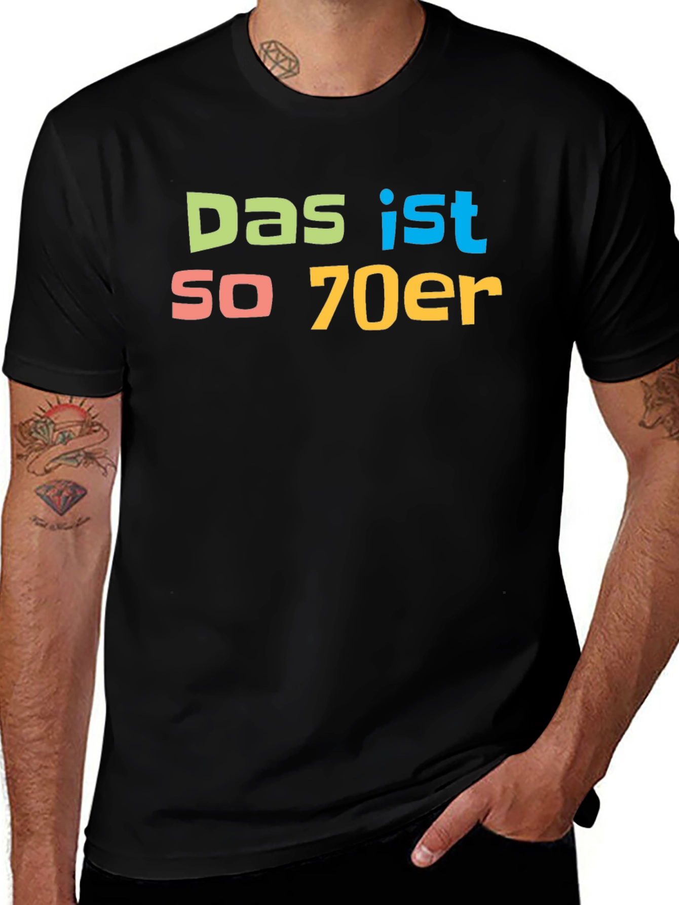 Variant 2 of Retro 'Das ist so 70er' T-Shirt - Vintage Style!
