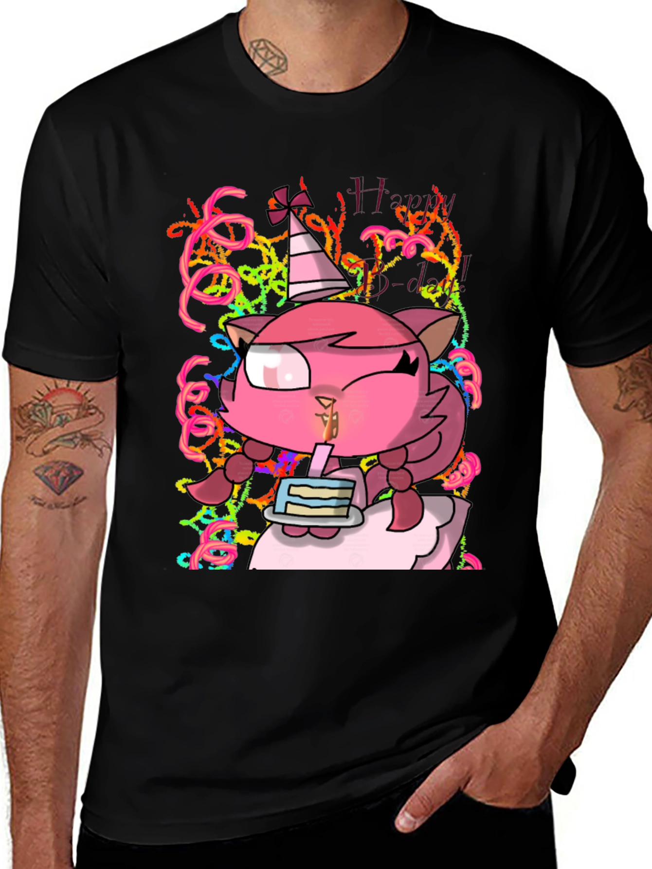 Birthday Cat T-Shirt