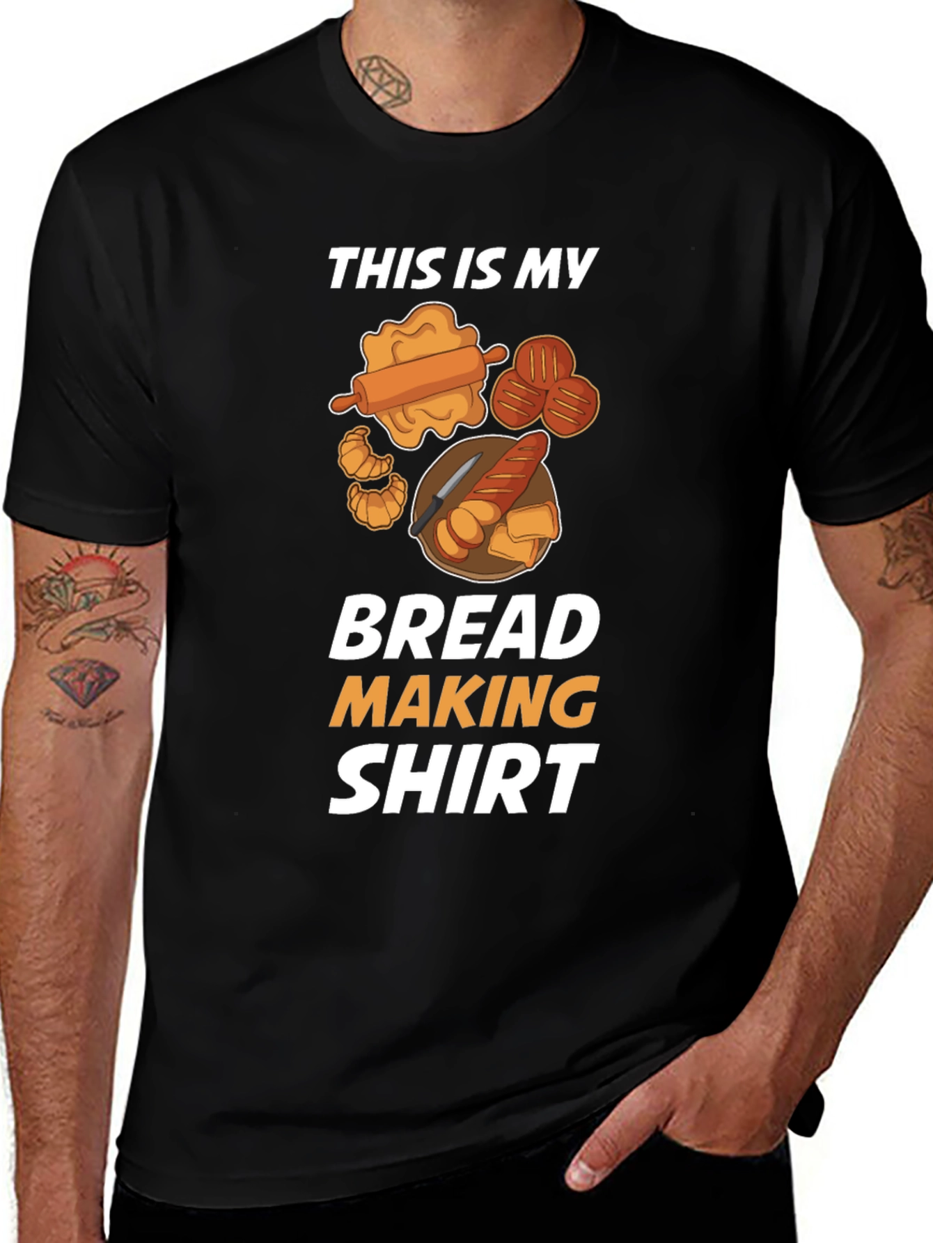 Variant 11 of This Is My Bread Making Shirt - Baker T-Shirt