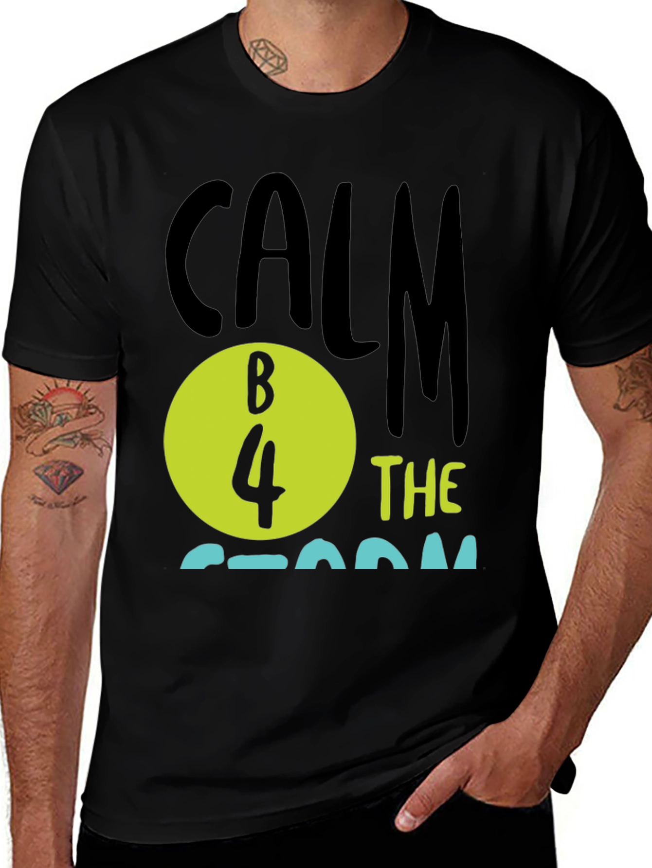 Variant 23 of Calm Before The Storm Graphic Tee