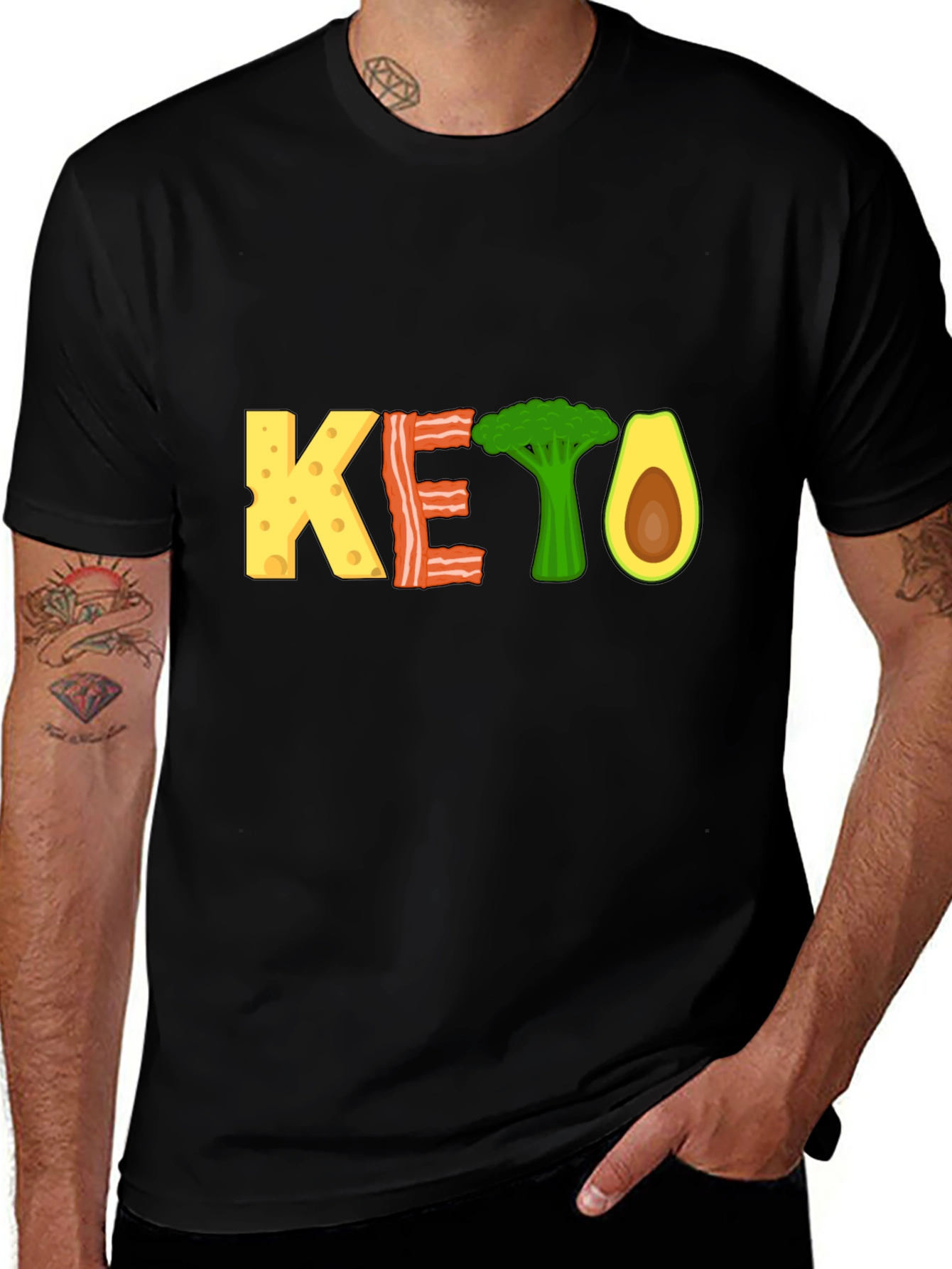 Variant 29 of Keto Diet Graphic T-Shirt