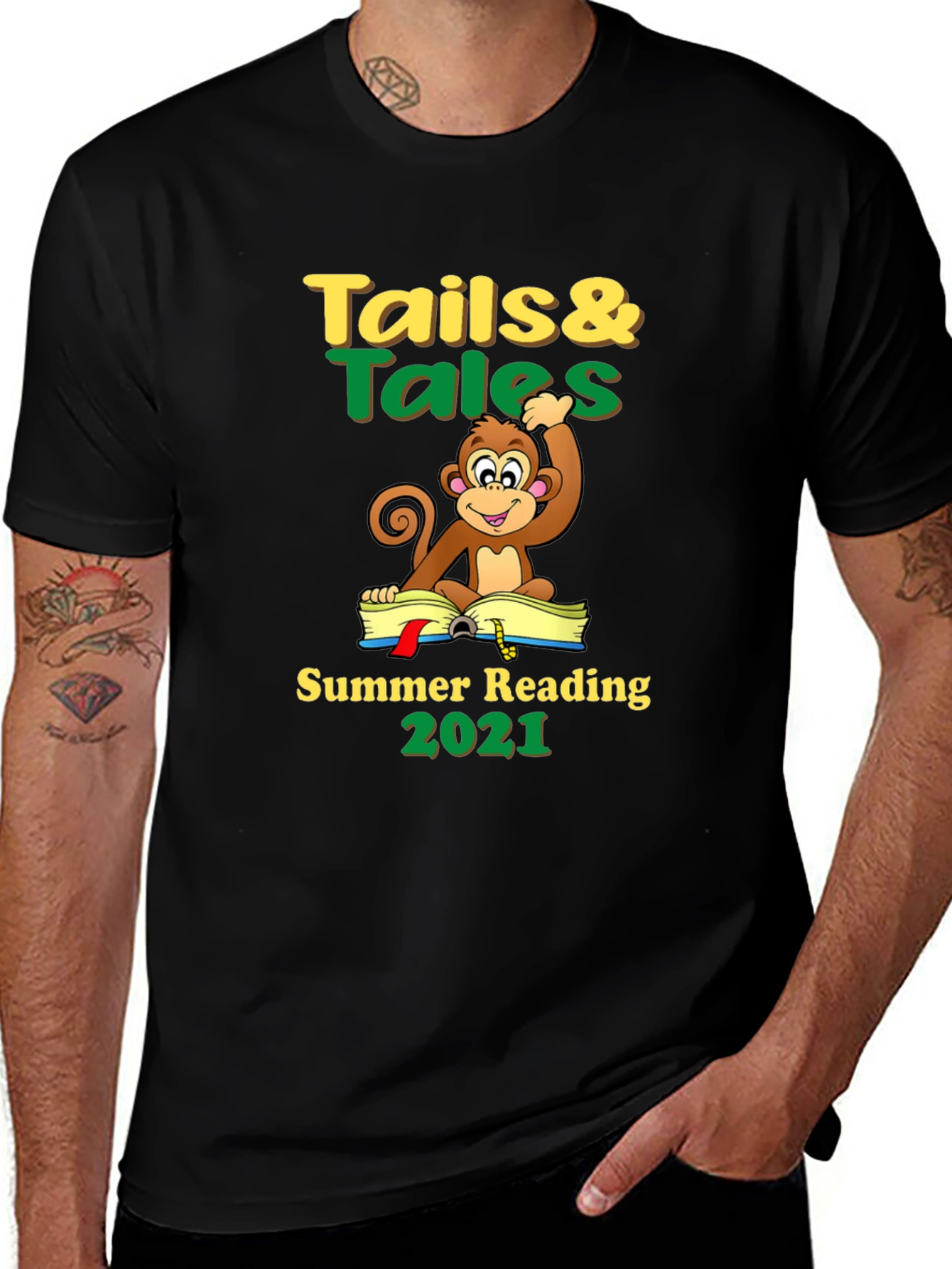 Tails & Tales Summer Reading T-Shirt