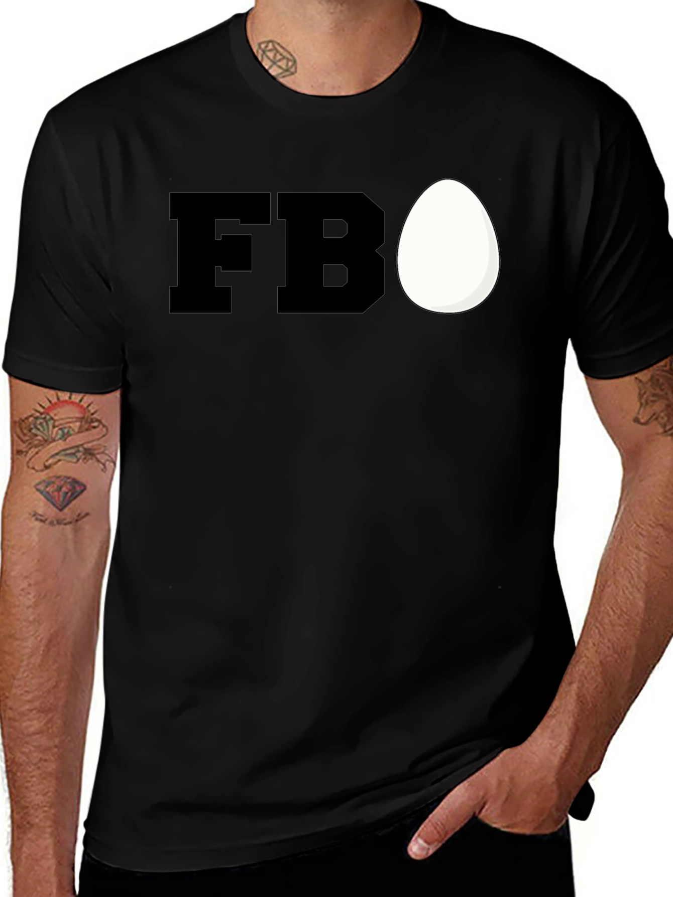 Variant 19 of Funny FBEgg T-Shirt - Soft Cotton Tee