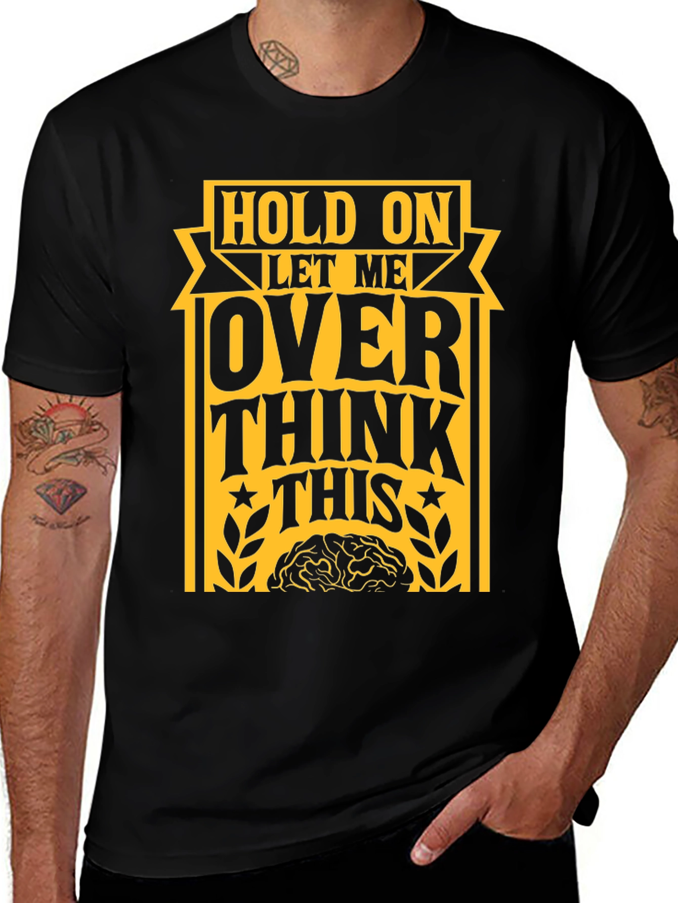 Variant 11 of Overthink This Graphic Tee