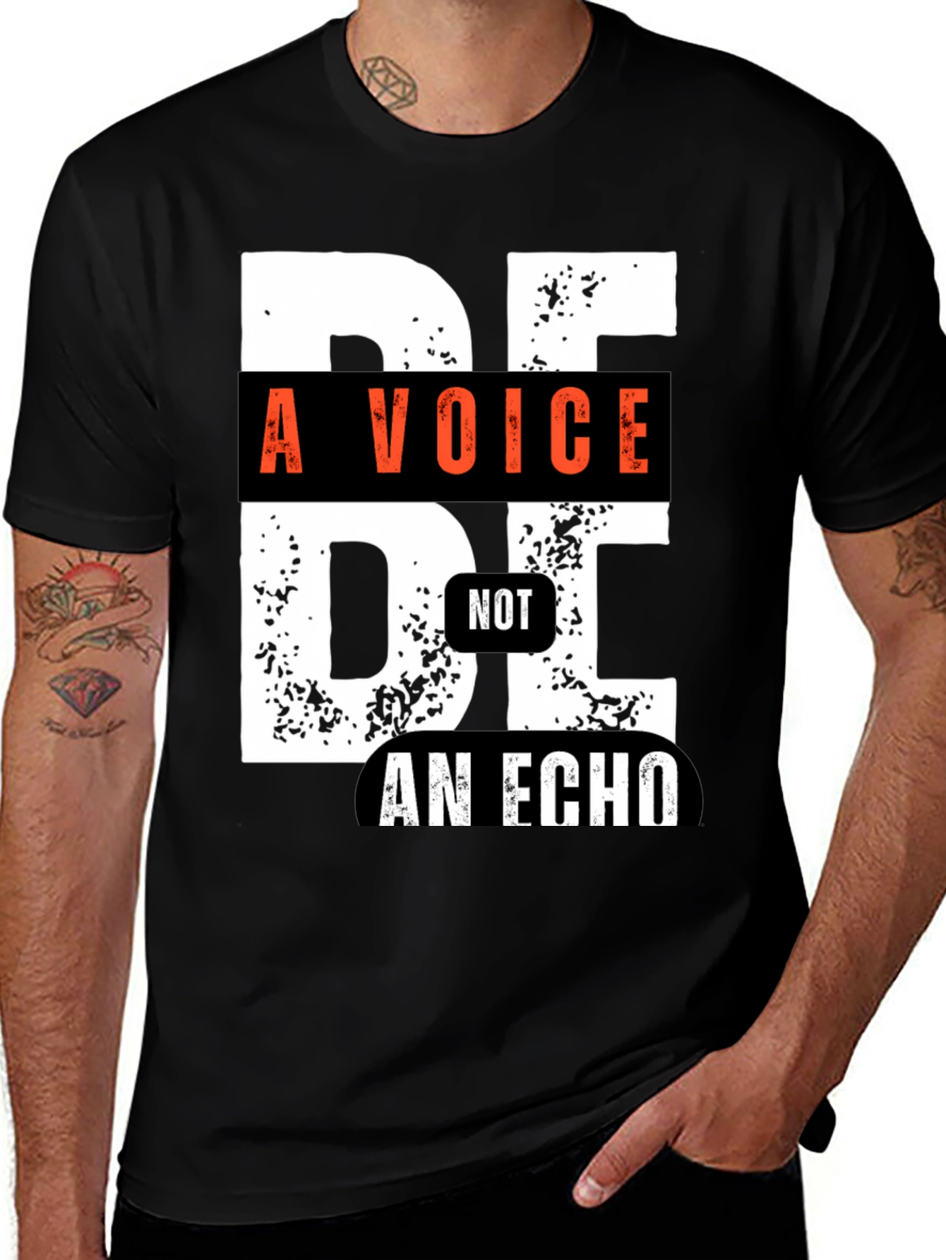 Variant 21 of Be a Voice, Not an Echo Graphic Tee - Unisex