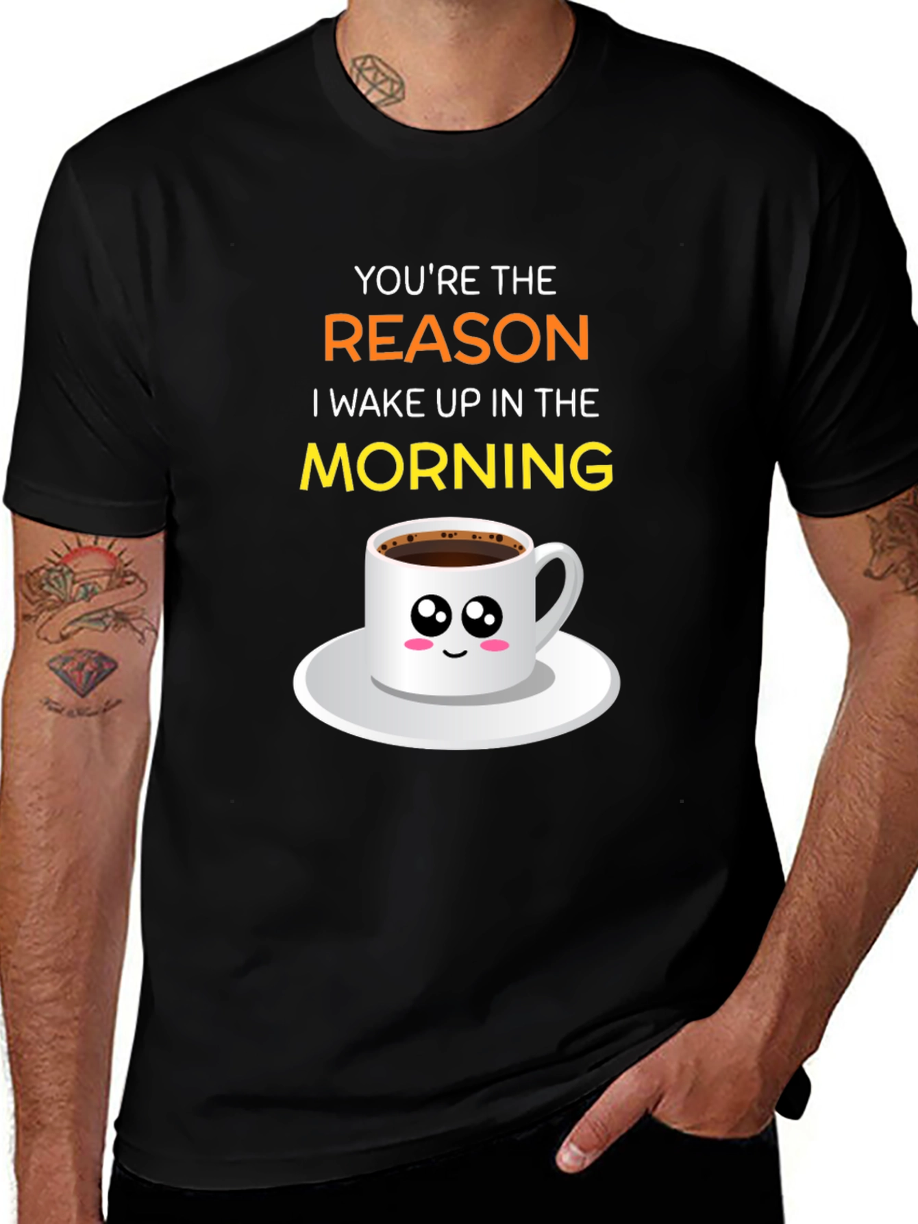 Variant 12 of You're The Reason I Wake Up T-Shirt