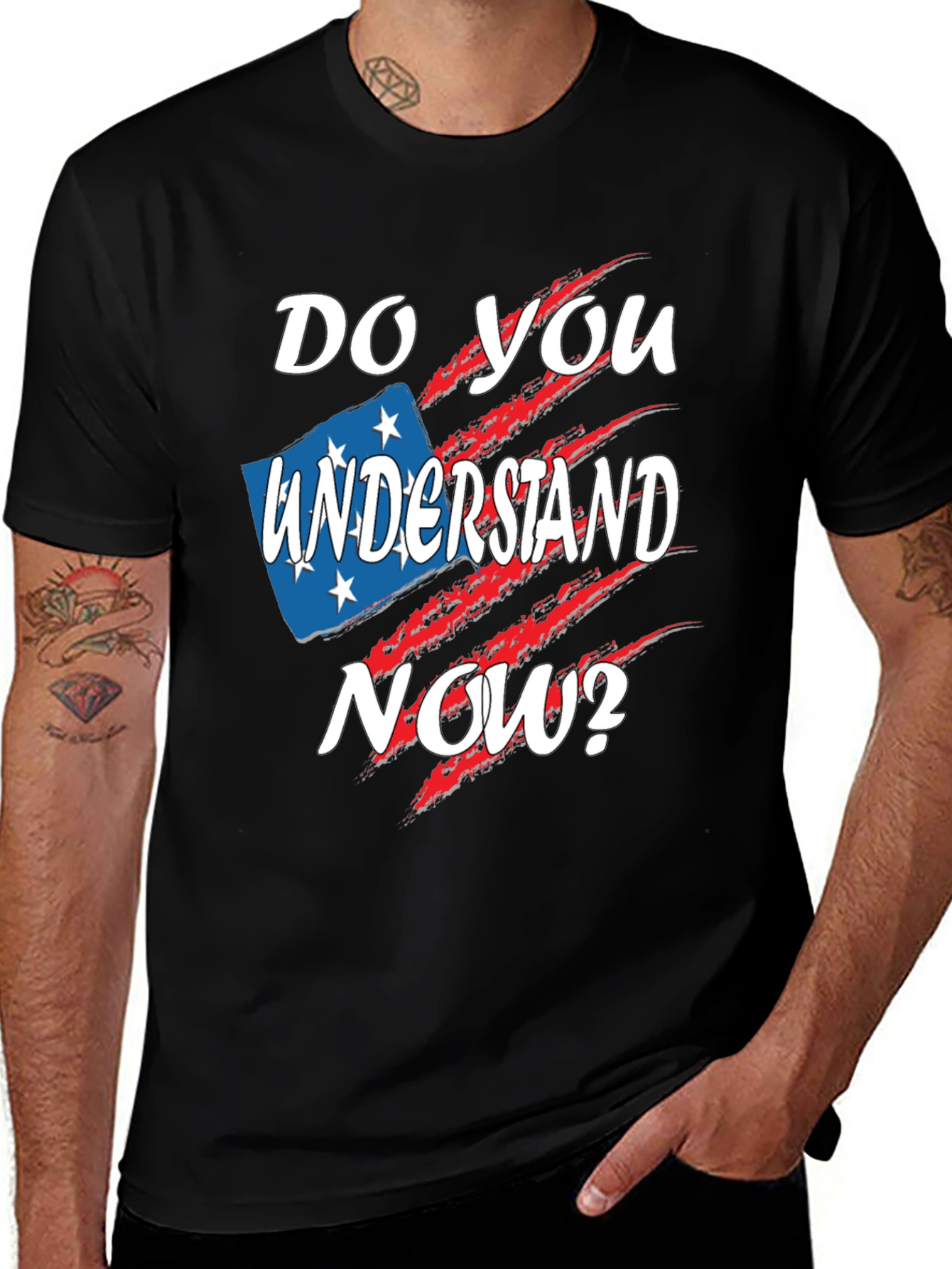 Variant 16 of Do You Understand Now? Graphic T-Shirt