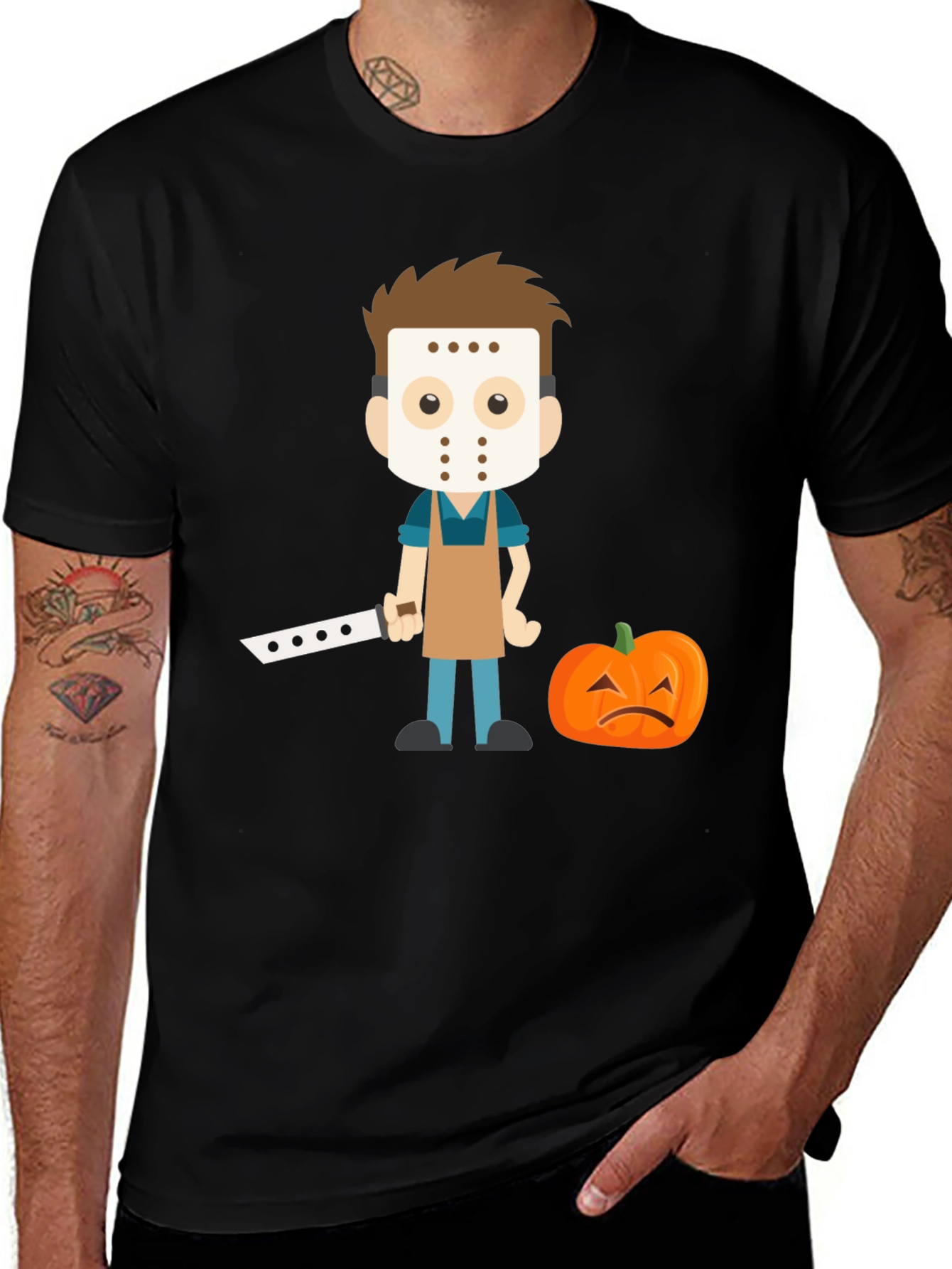 Variant 19 of Halloween Cartoon Graphic Tee