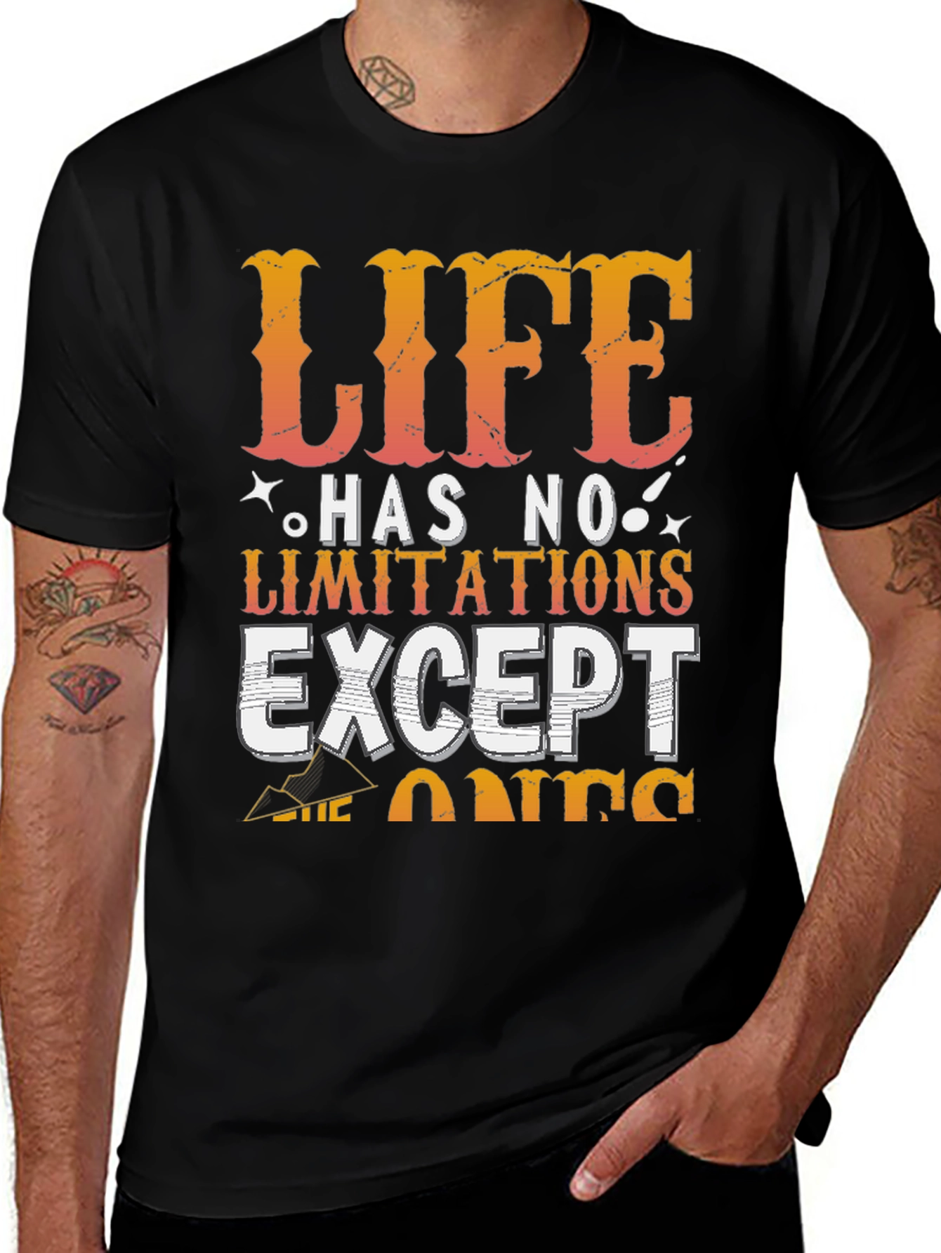 Variant 10 of Life Has No Limitations T-Shirt