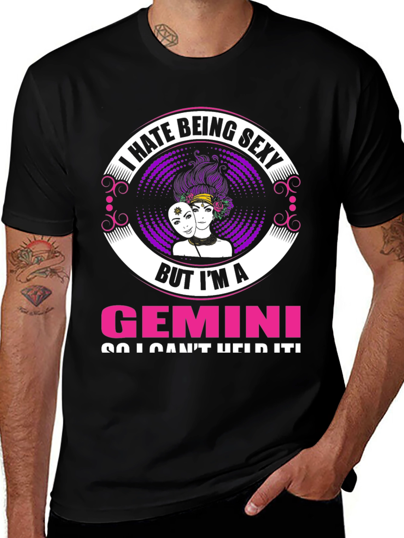 I Hate Being Sexy Gemini T-Shirt