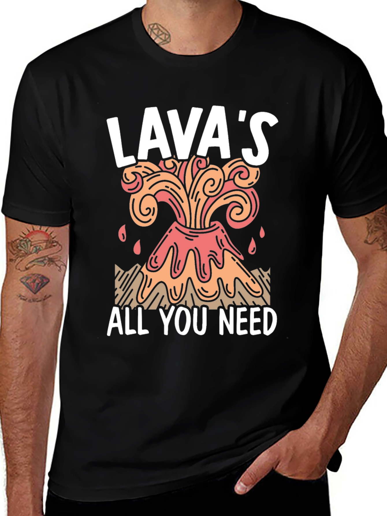 Variant 30 of Lava's All You Need Graphic T-Shirt
